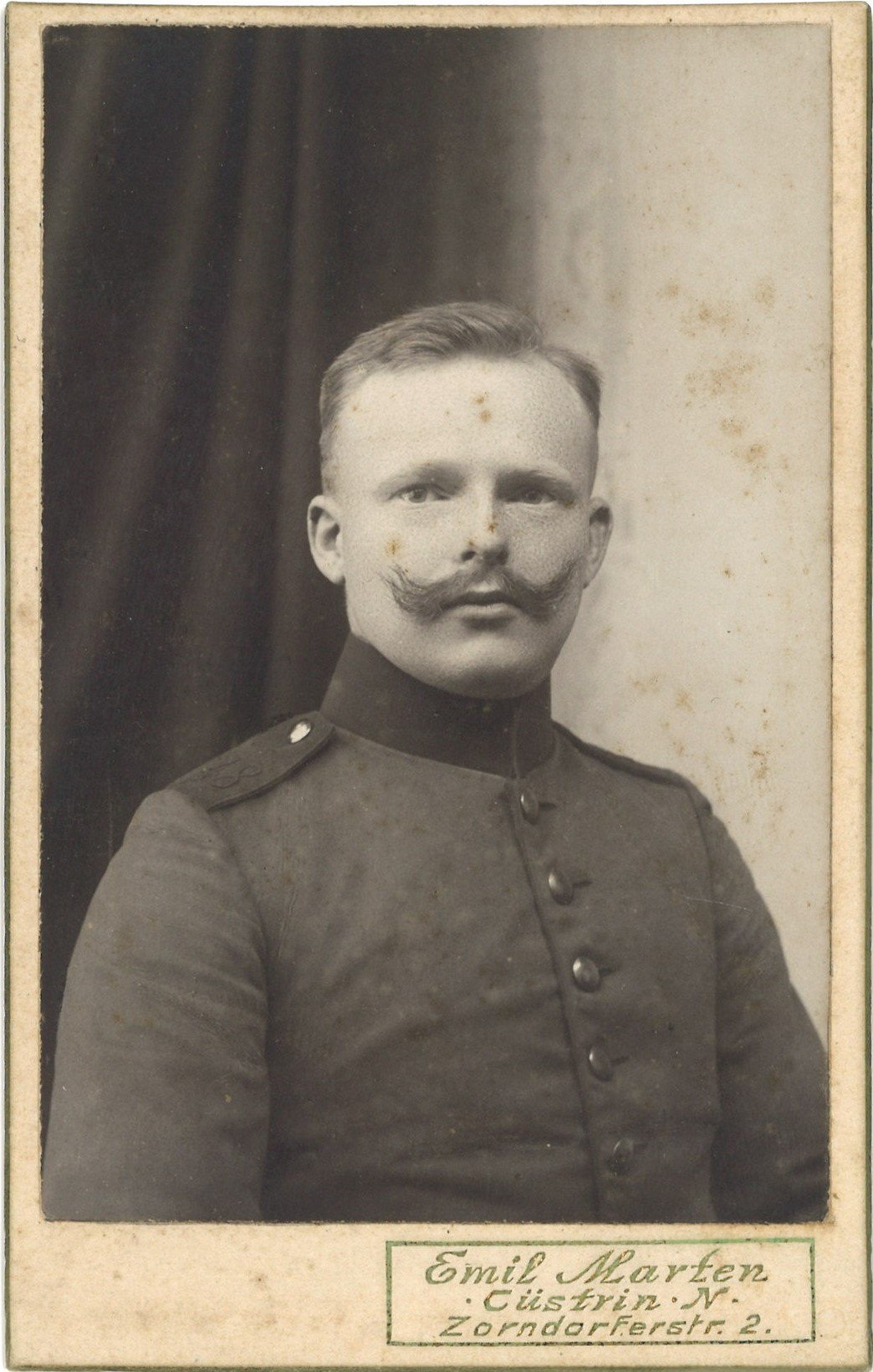 Unbekannter Soldat (Landesgeschichtliche Vereinigung für die Mark Brandenburg e.V., Archiv CC BY)