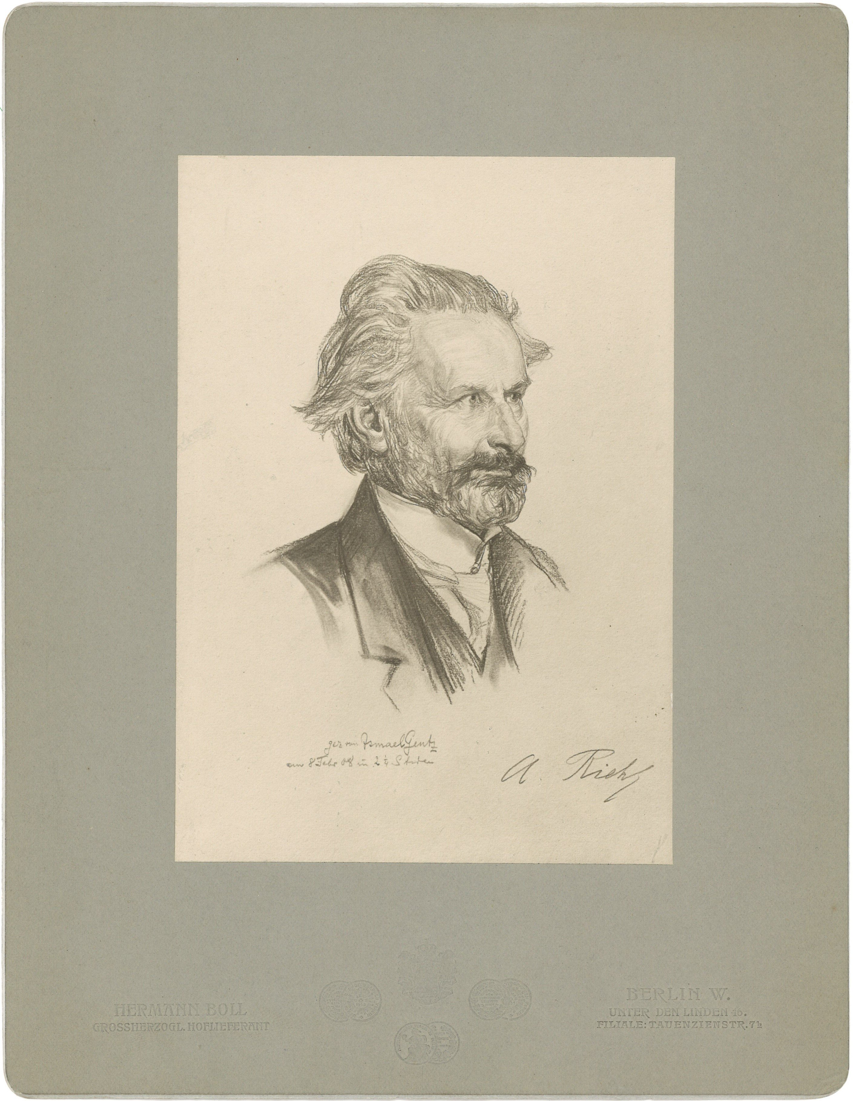 Riehl, Alois (1844-1924), Philosoph (Landesgeschichtliche Vereinigung für die Mark Brandenburg e.V., Archiv CC BY)