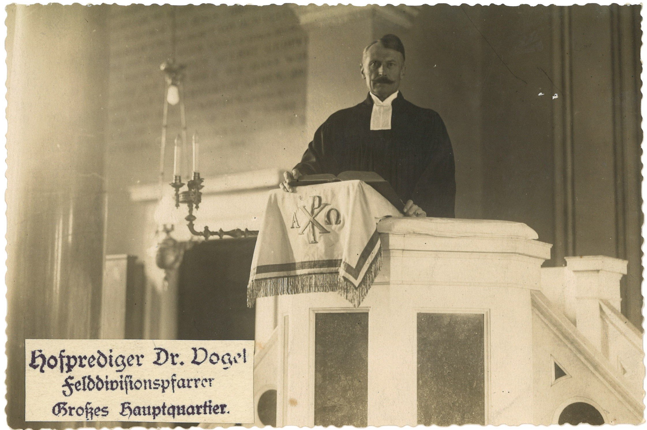 Vogel, Johannes (1873-1933), evang. Pfarrer, Hofprediger (Landesgeschichtliche Vereinigung für die Mark Brandenburg e.V., Archiv CC BY)