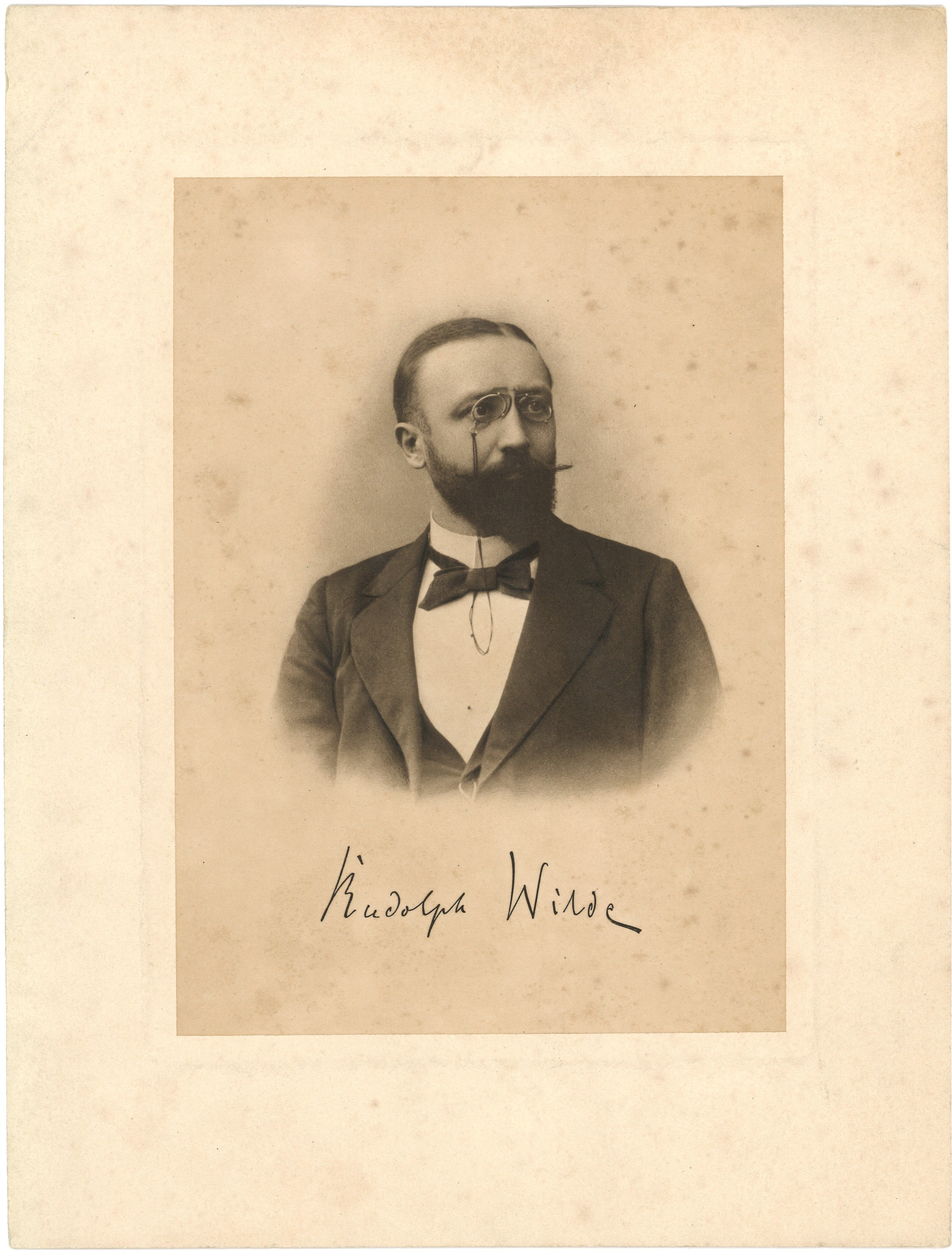 Wilde, Rudolph (1857-1910), Oberbürgermeister von Schöneberg (Landesgeschichtliche Vereinigung für die Mark Brandenburg e.V., Archiv CC BY)