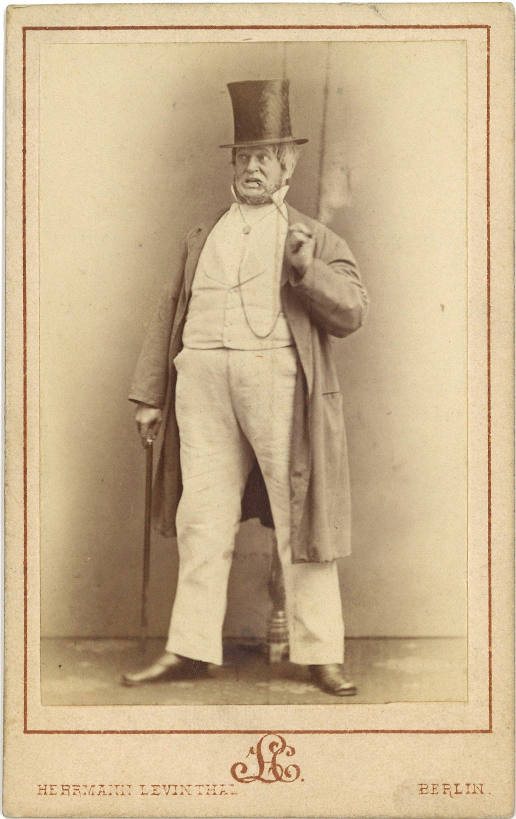 Reusche, Theodor (1826-1881), Schauspieler (Landesgeschichtliche Vereinigung für die Mark Brandenburg e.V., Archiv CC BY)