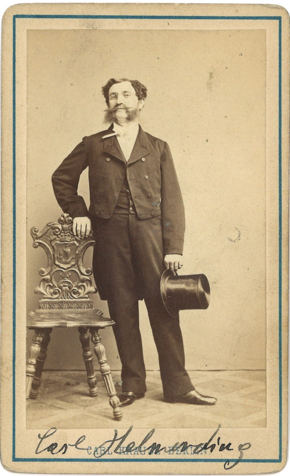 Helmerding, Karl (1822–1899), Schauspieler und Dramatiker (Landesgeschichtliche Vereinigung für die Mark Brandenburg e.V., Archiv CC BY)