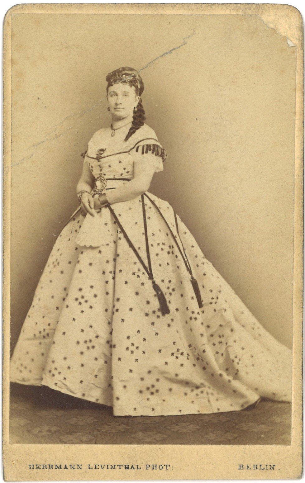 Wallner, Agnes, geb. Kretschmar (1824–1901), Schauspielerin (Landesgeschichtliche Vereinigung für die Mark Brandenburg e.V., Archiv CC BY)
