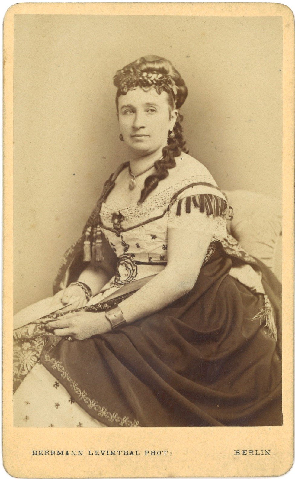 Wallner, Agnes, geb. Kretschmar (1824–1901), Schauspielerin (Landesgeschichtliche Vereinigung für die Mark Brandenburg e.V., Archiv CC BY)