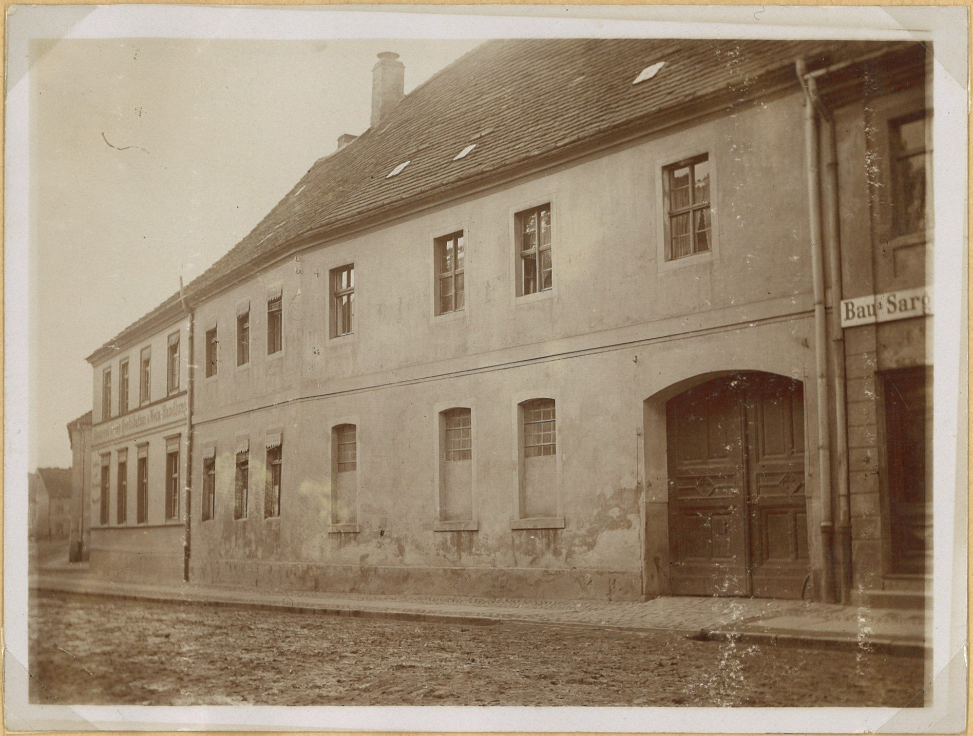 Fürstenwalde/Spree: Mühlenstraße 17, Ecke Schloßstraße ("Mords Eck") (Landesgeschichtliche Vereinigung für die Mark Brandenburg e.V., Archiv CC BY)
