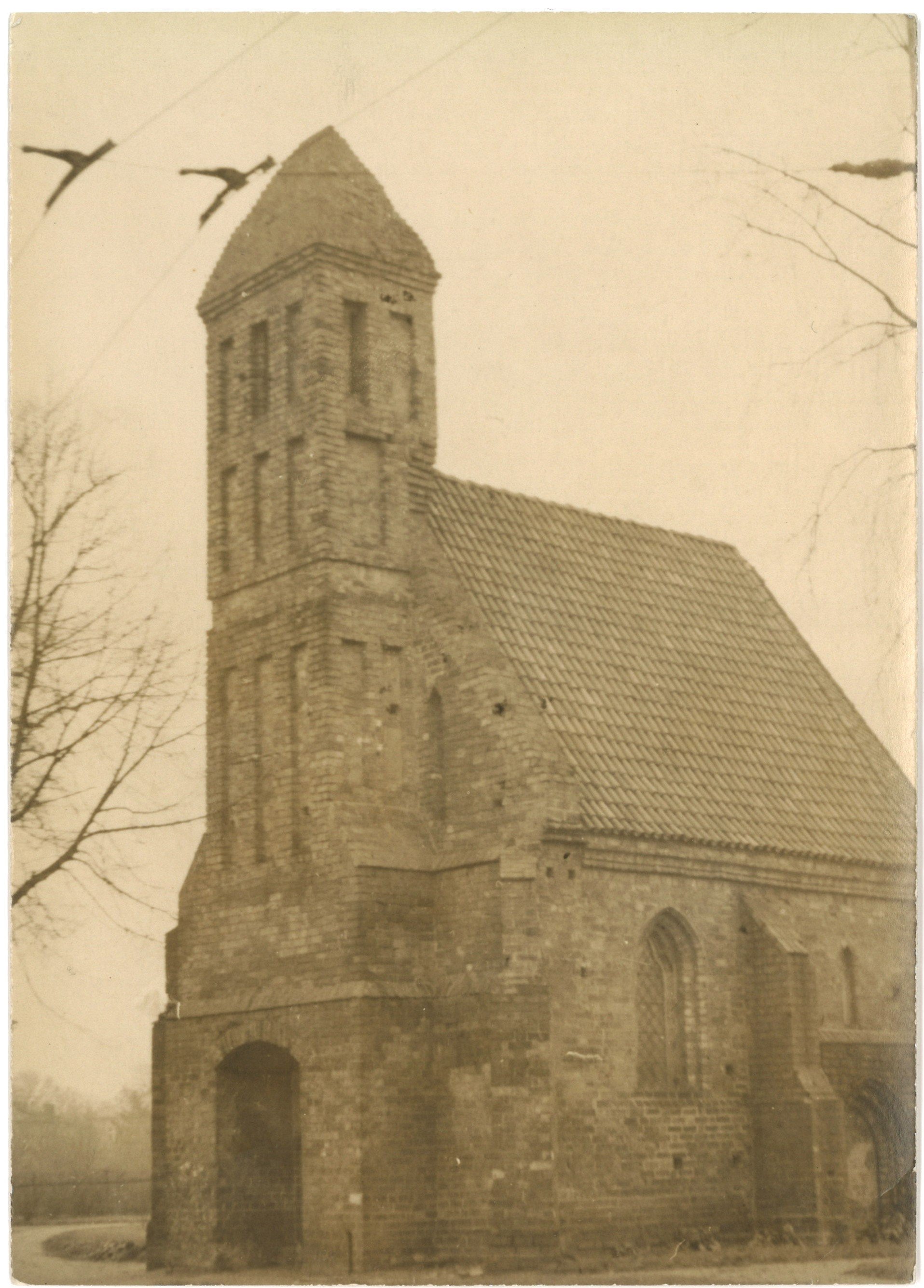 Eberswalde: St. Georgskapelle von Südwesten (Landesgeschichtliche Vereinigung für die Mark Brandenburg e.V., Archiv CC BY)
