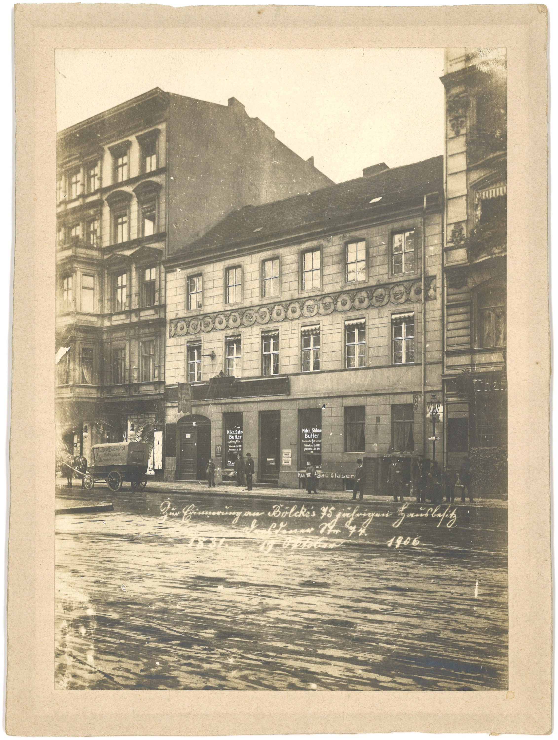 Berlin: Dredener Straße 74 (Wohnhaus) (Landesgeschichtliche Vereinigung für die Mark Brandenburg e.V., Archiv CC BY)