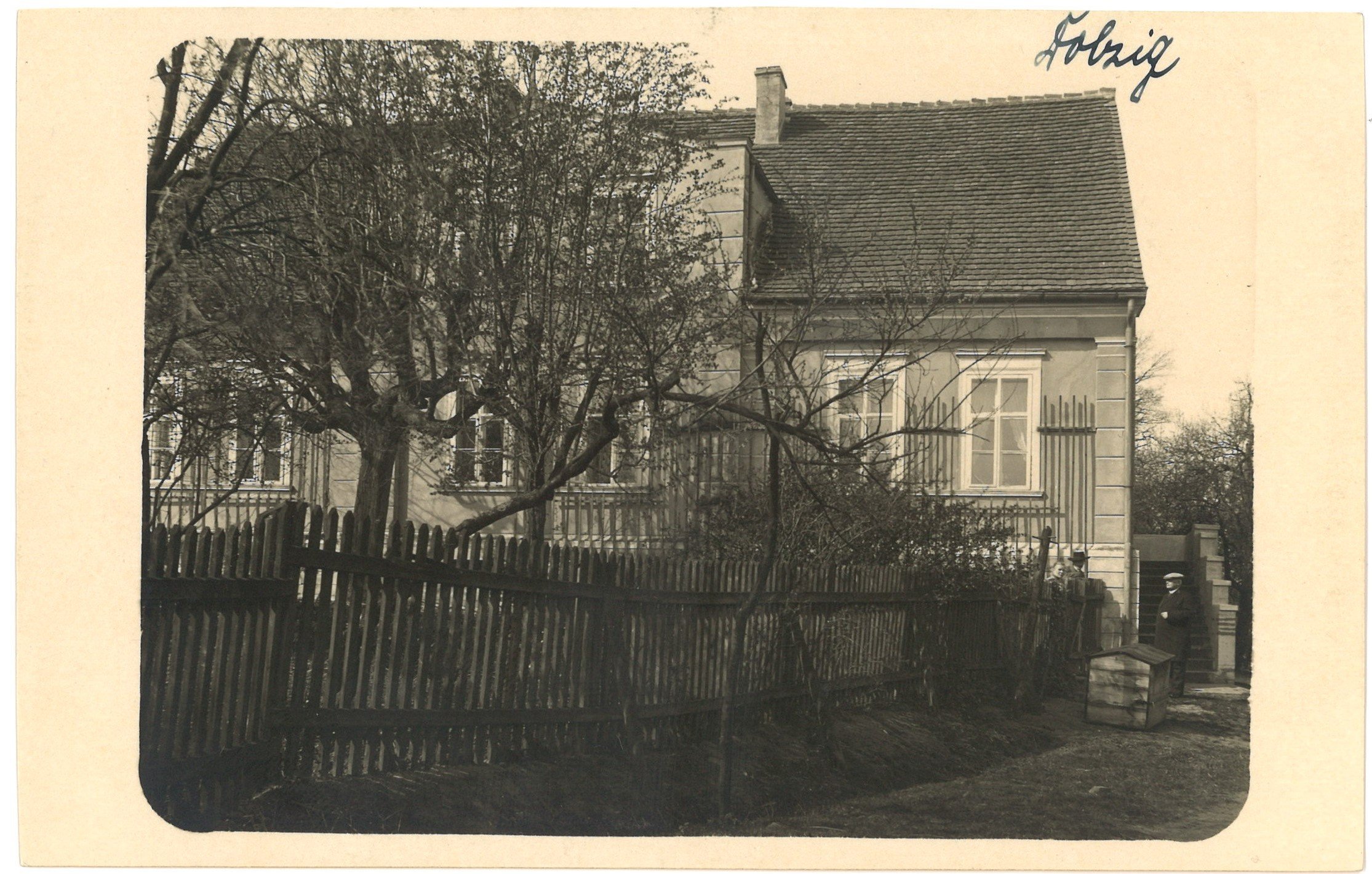 Dolzig (Kr. Sorau) / Dłużek: Pfarrhaus (Landesgeschichtliche Vereinigung für die Mark Brandenburg e.V., Archiv CC BY)