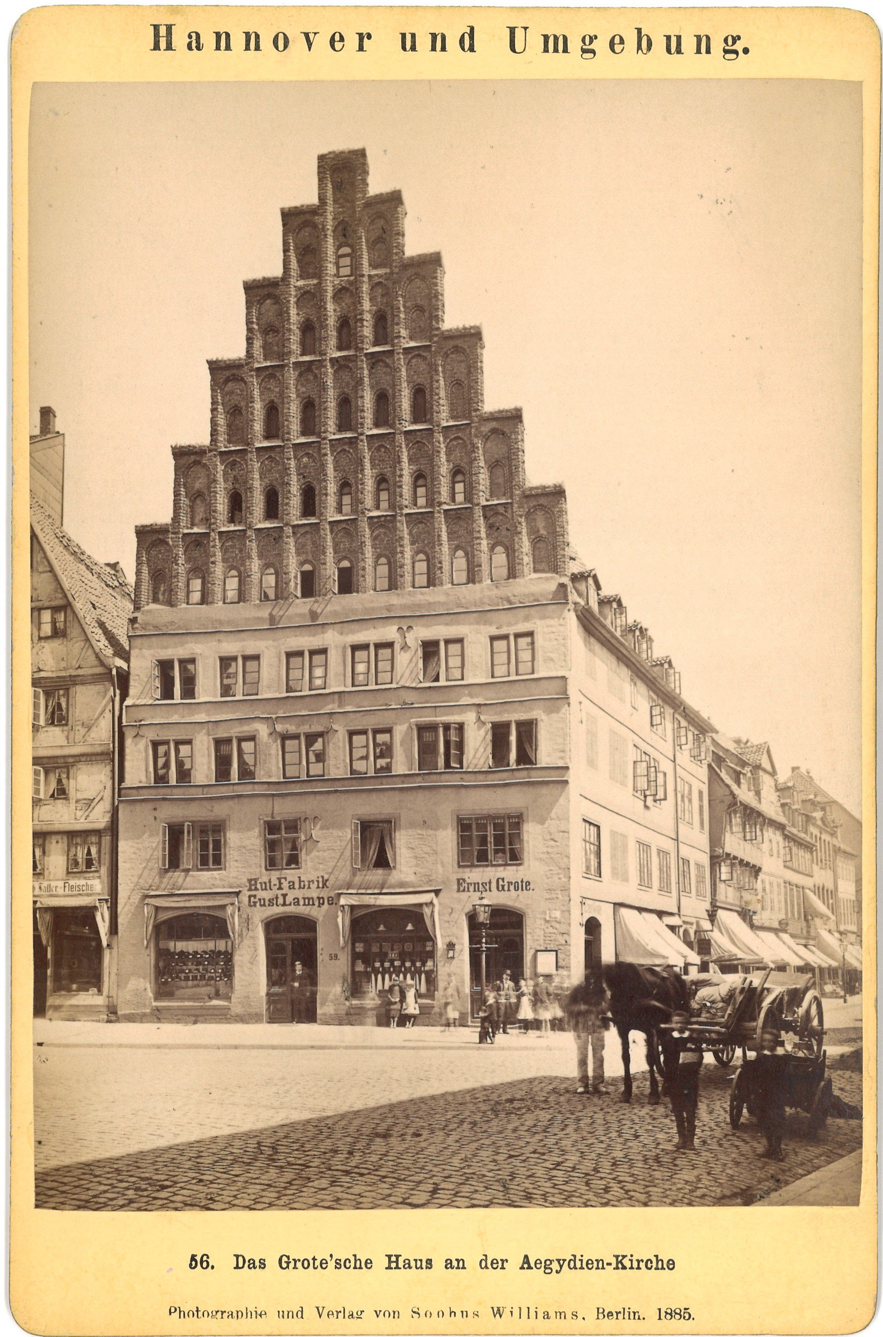 Hannover: Grotesches Haus (Landesgeschichtliche Vereinigung für die Mark Brandenburg e.V., Archiv CC BY)