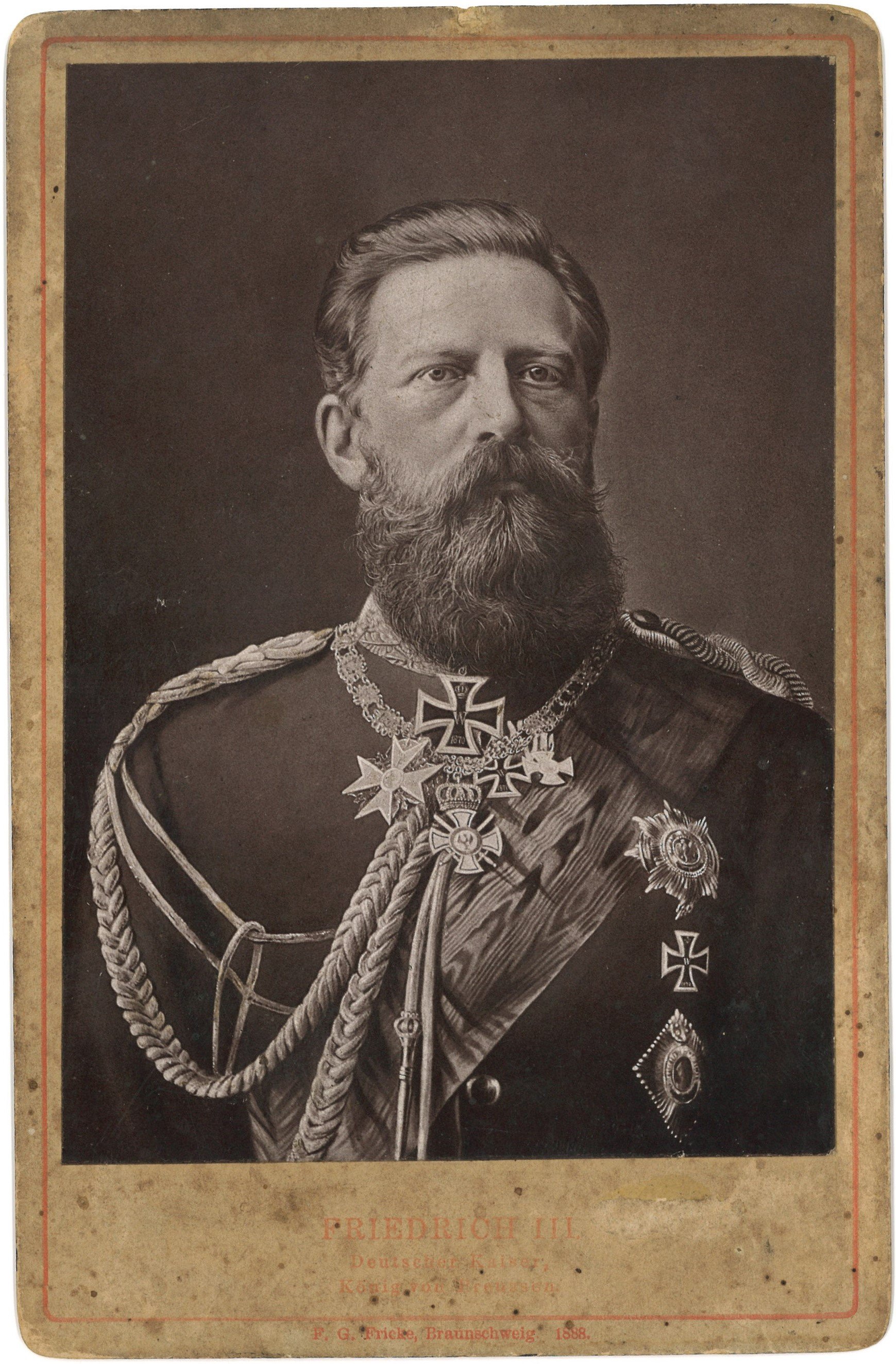 Friedrich III., Deutscher Kaiser, König von Preußen (1831–1888) (Landesgeschichtliche Vereinigung für die Mark Brandenburg e.V., Archiv CC BY)