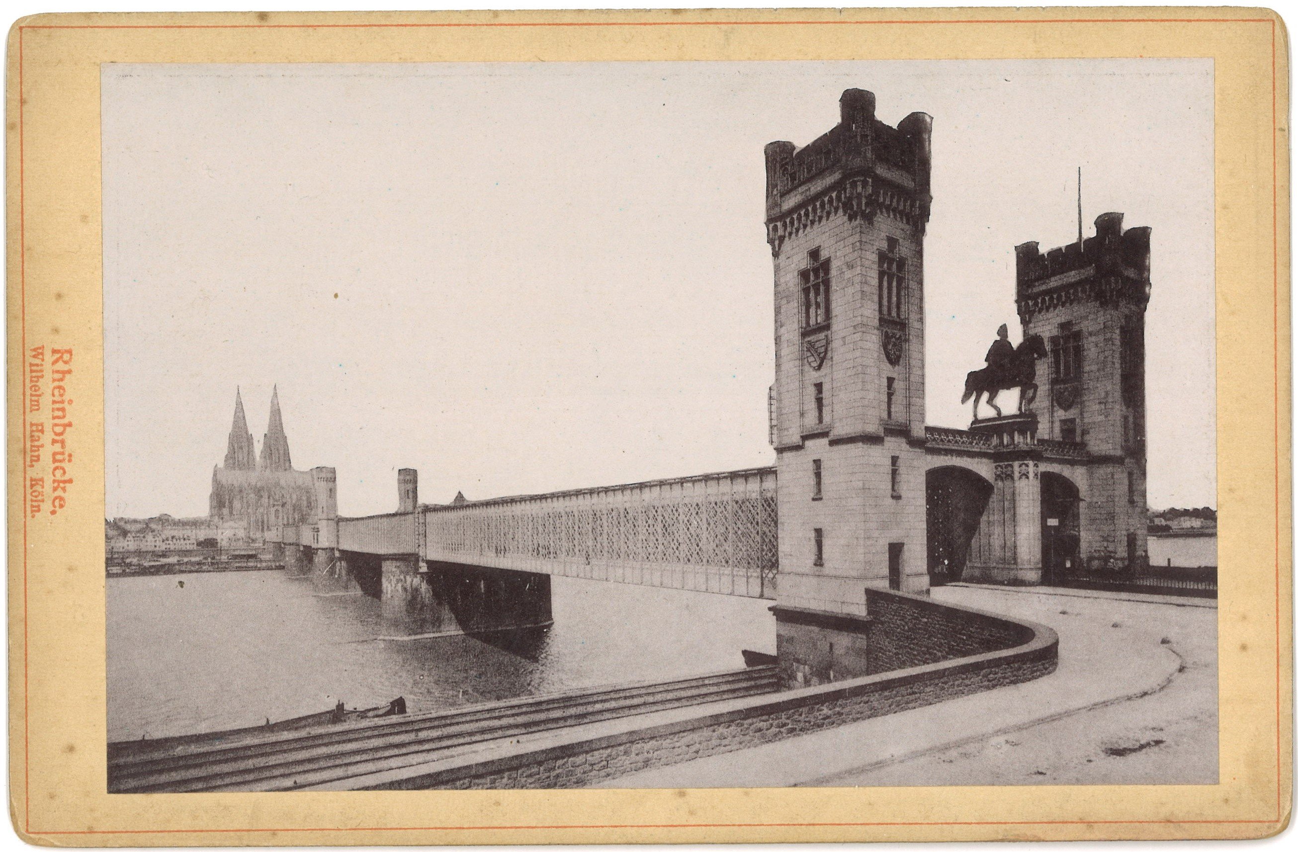 Köln: Dombrücke von Südoste (Landesgeschichtliche Vereinigung für die Mark Brandenburg e.V., Archiv CC BY)