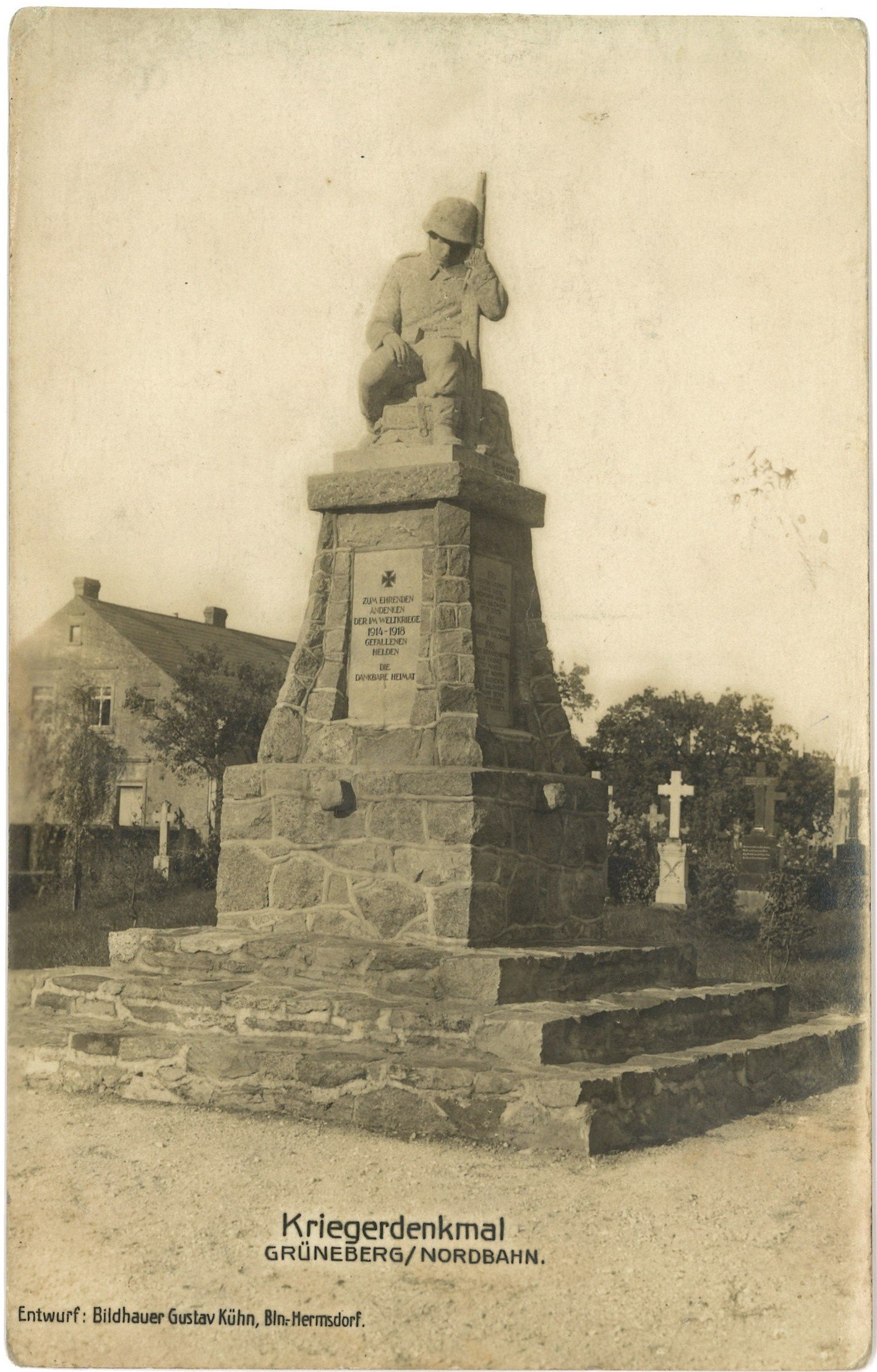 Grüneberg (Nordbahn): Kriegerdenkmal (Landesgeschichtliche Vereinigung für die Mark Brandenburg e.V., Archiv CC BY)
