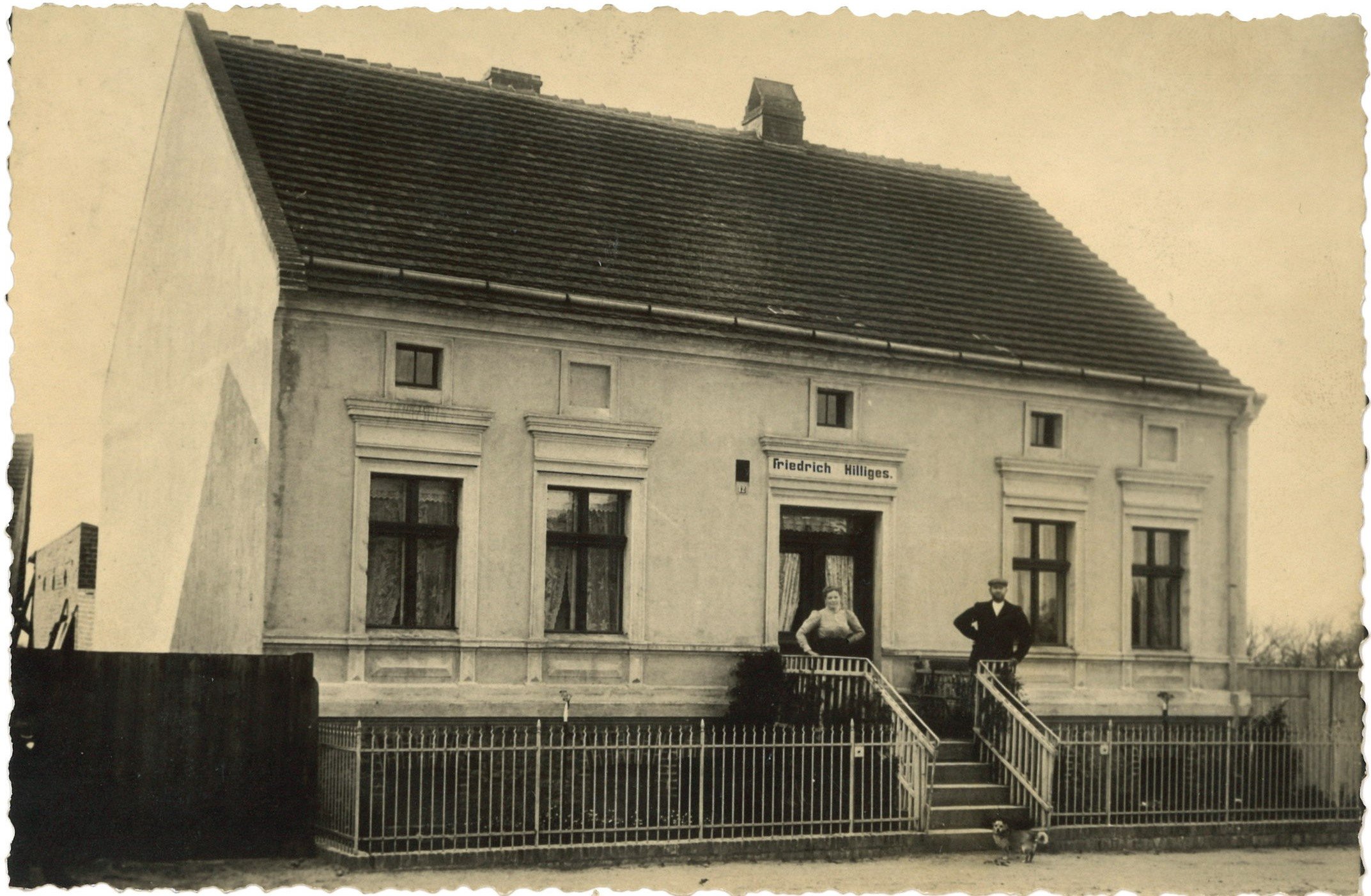 Heckelberg (Oberbarnim): Haus des Mühlenbesitzers Hilliges (Landesgeschichtliche Vereinigung für die Mark Brandenburg e.V., Archiv CC BY)