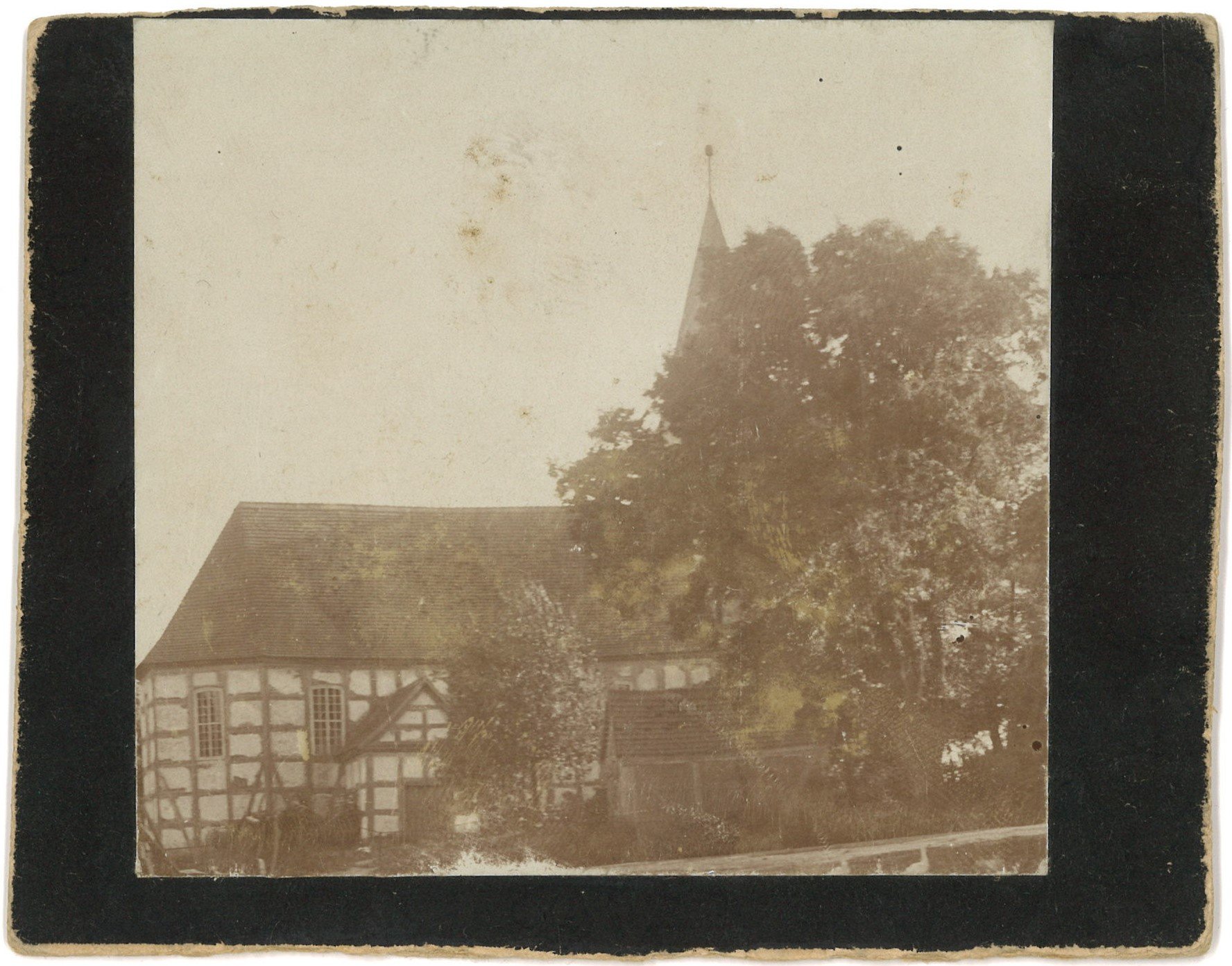 Seeren (Kr. Oststernberg) / Żarzyn: Dorfkirche von Norden (Landesgeschichtliche Vereinigung für die Mark Brandenburg e.V., Archiv CC BY)