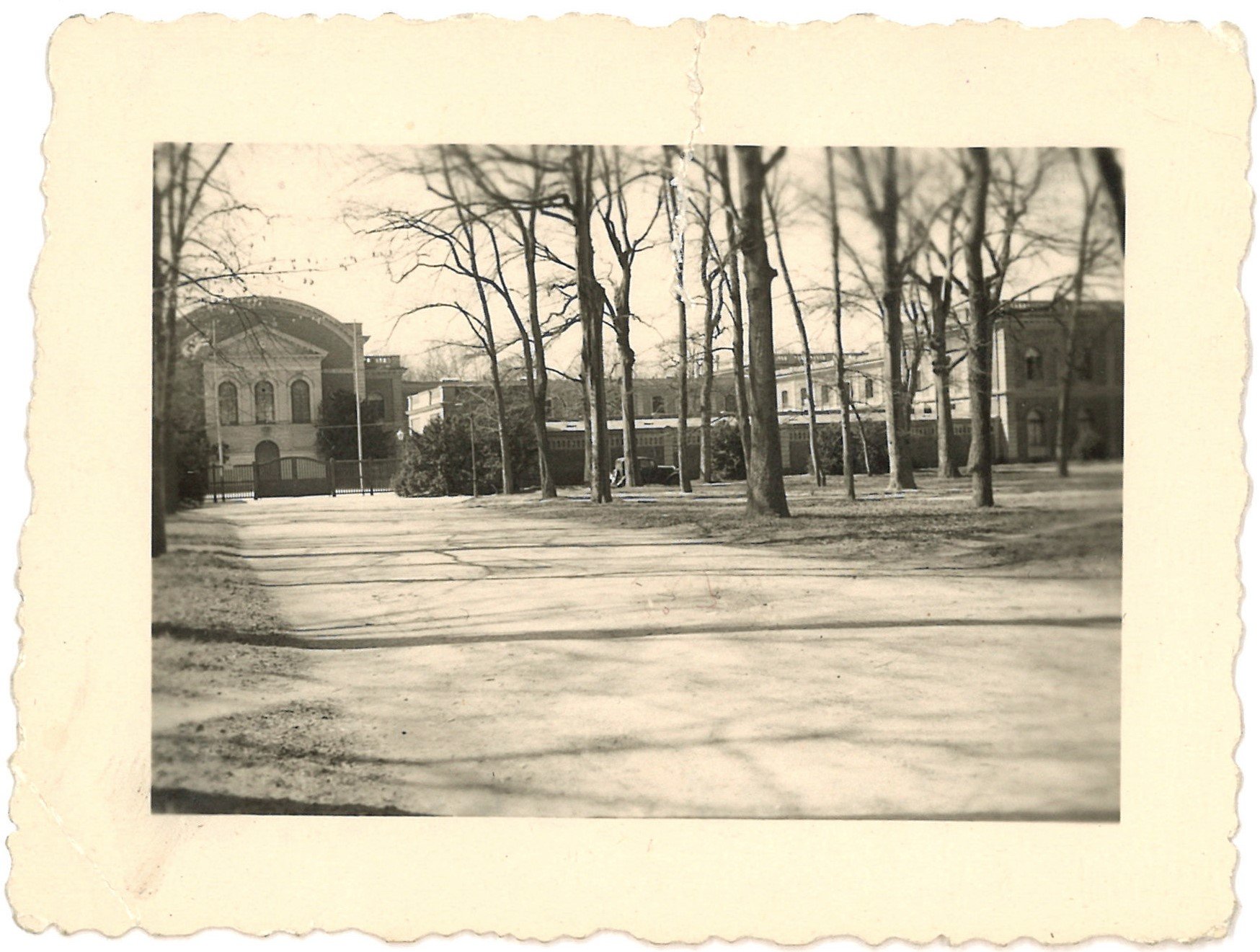 Potsdam-Sanssouci: Marstall am Neuen Palais von Osten (Landesgeschichtliche Vereinigung für die Mark Brandenburg e.V., Archiv CC BY)