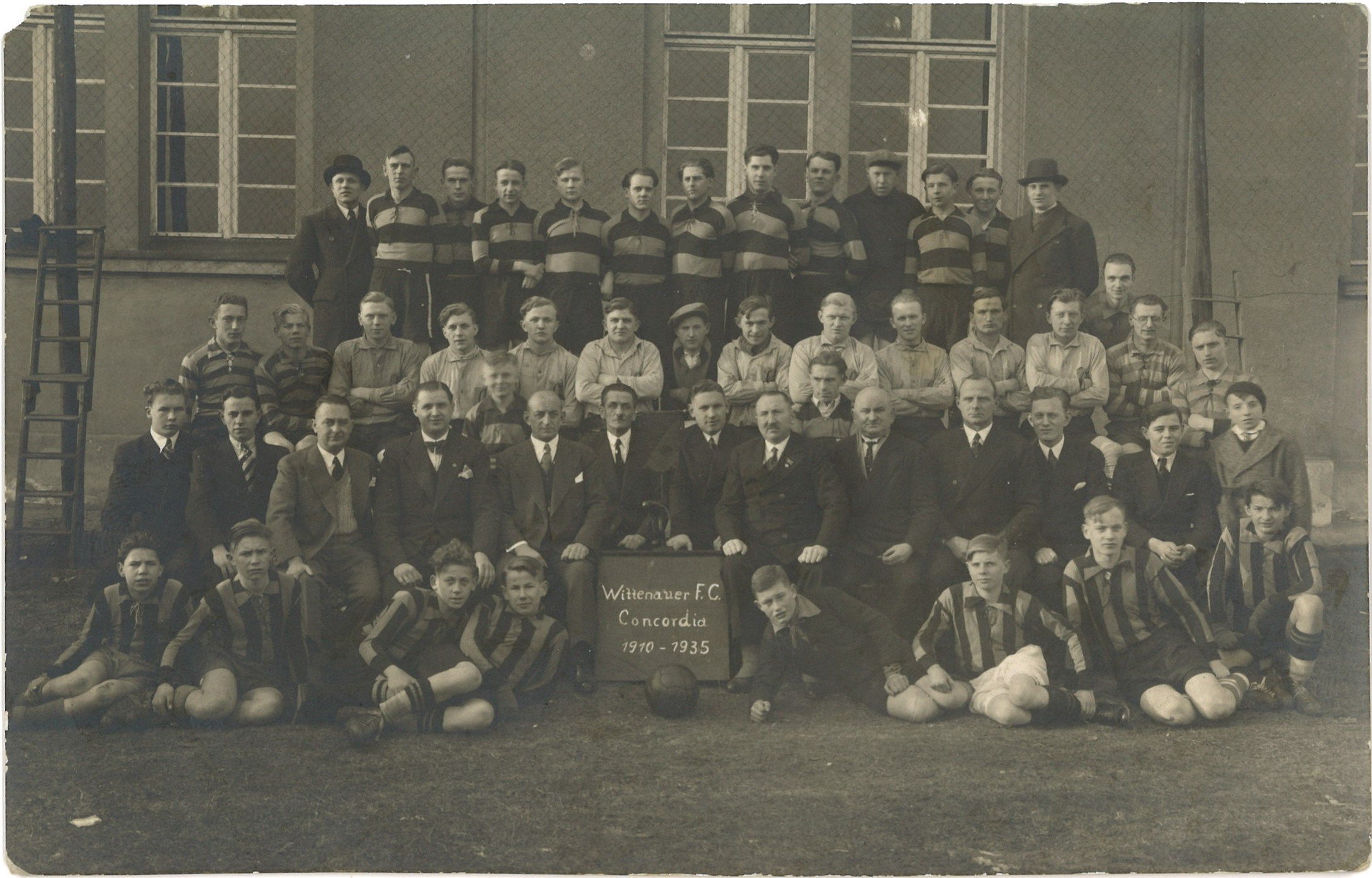 Berlin-Wittenau: Fußballclub Concordia Wittenau 1935 (Landesgeschichtliche Vereinigung für die Mark Brandenburg e.V., Archiv CC BY)