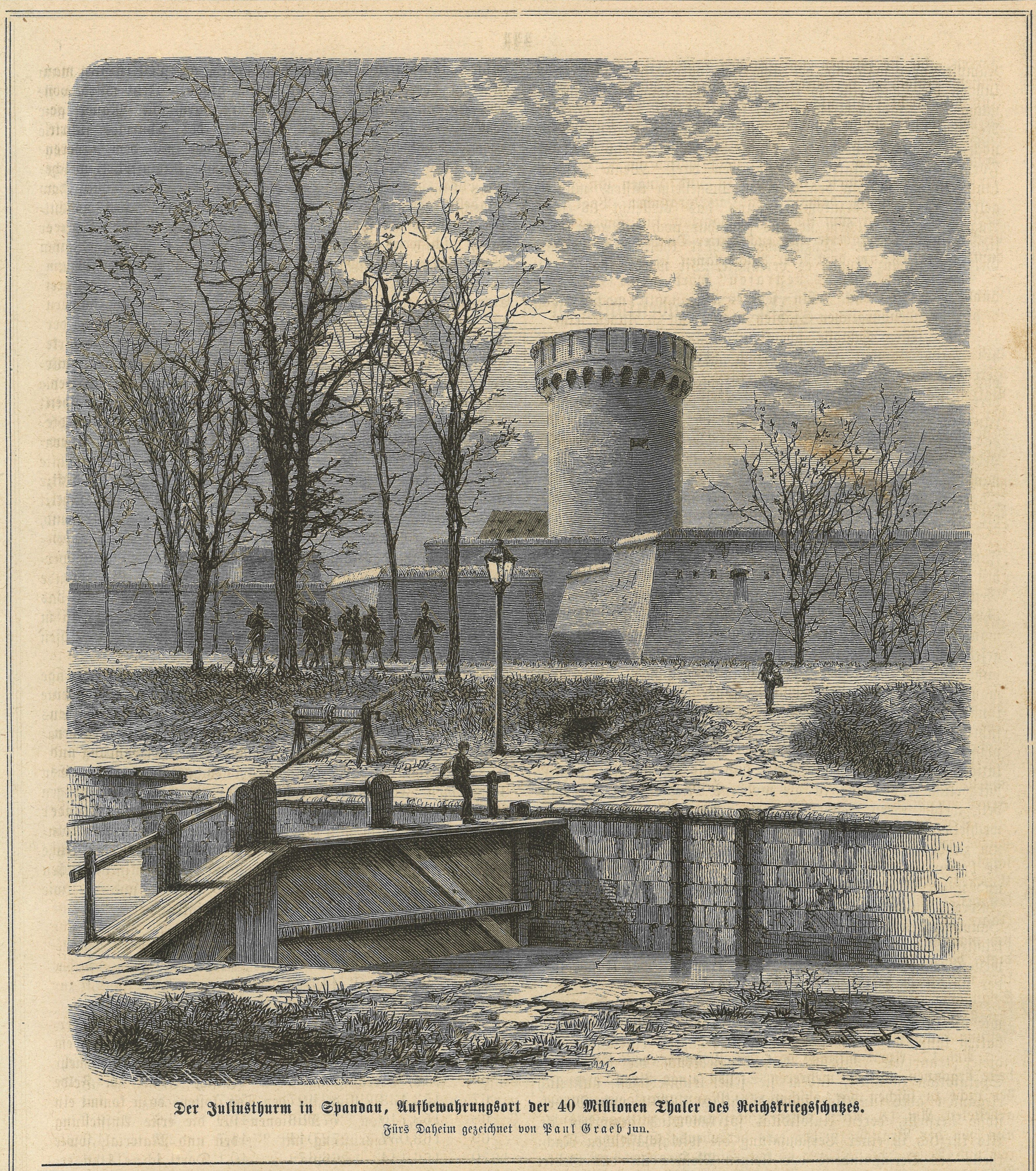 Berlin-Spandau: Zitadelle, Juliusturm (Landesgeschichtliche Vereinigung für die Mark Brandenburg e.V., Archiv CC BY)