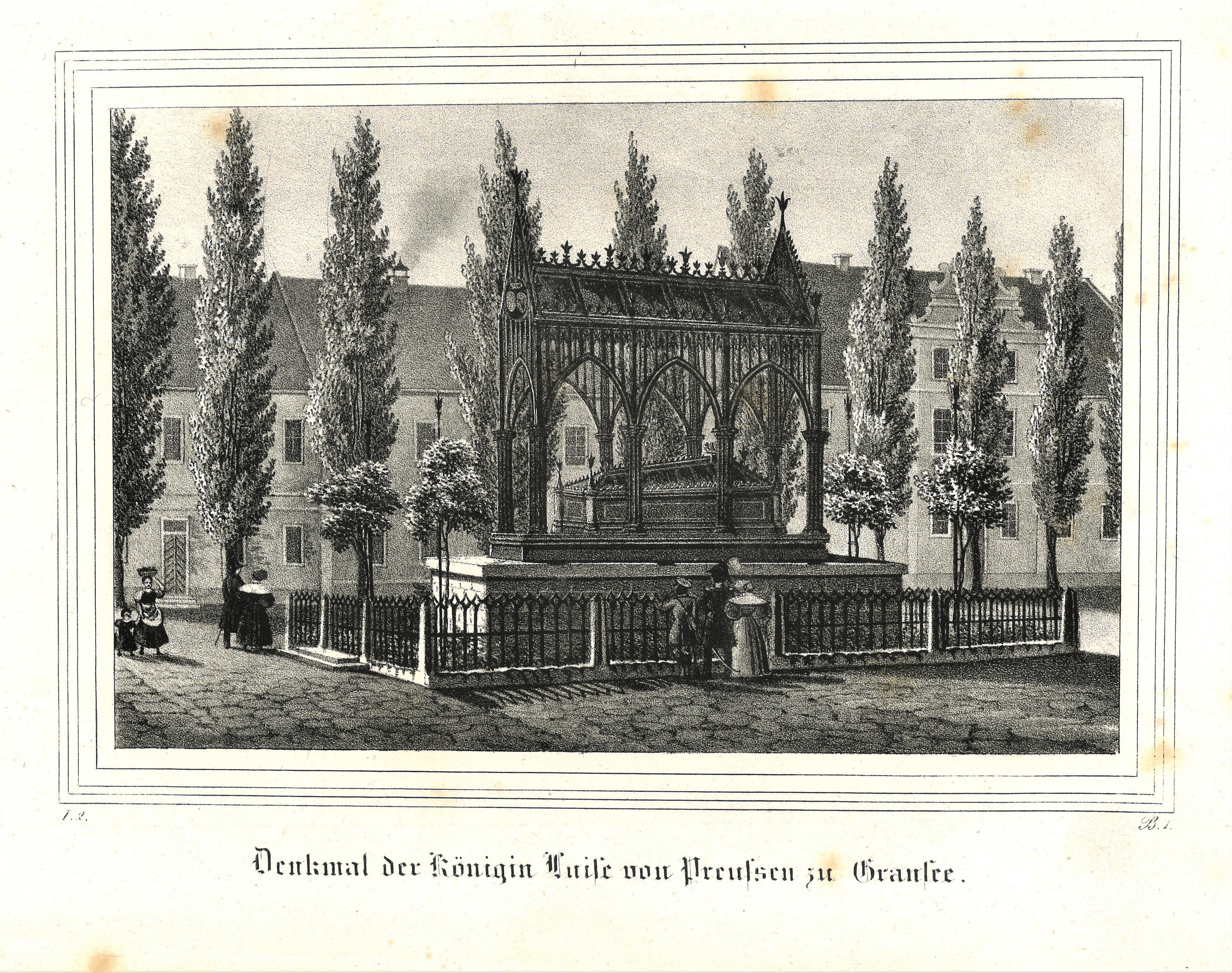 Gransee: Denkmal der Königin Luise von Preußen (Landesgeschichtliche Vereinigung für die Mark Brandenburg e.V., Archiv CC BY)
