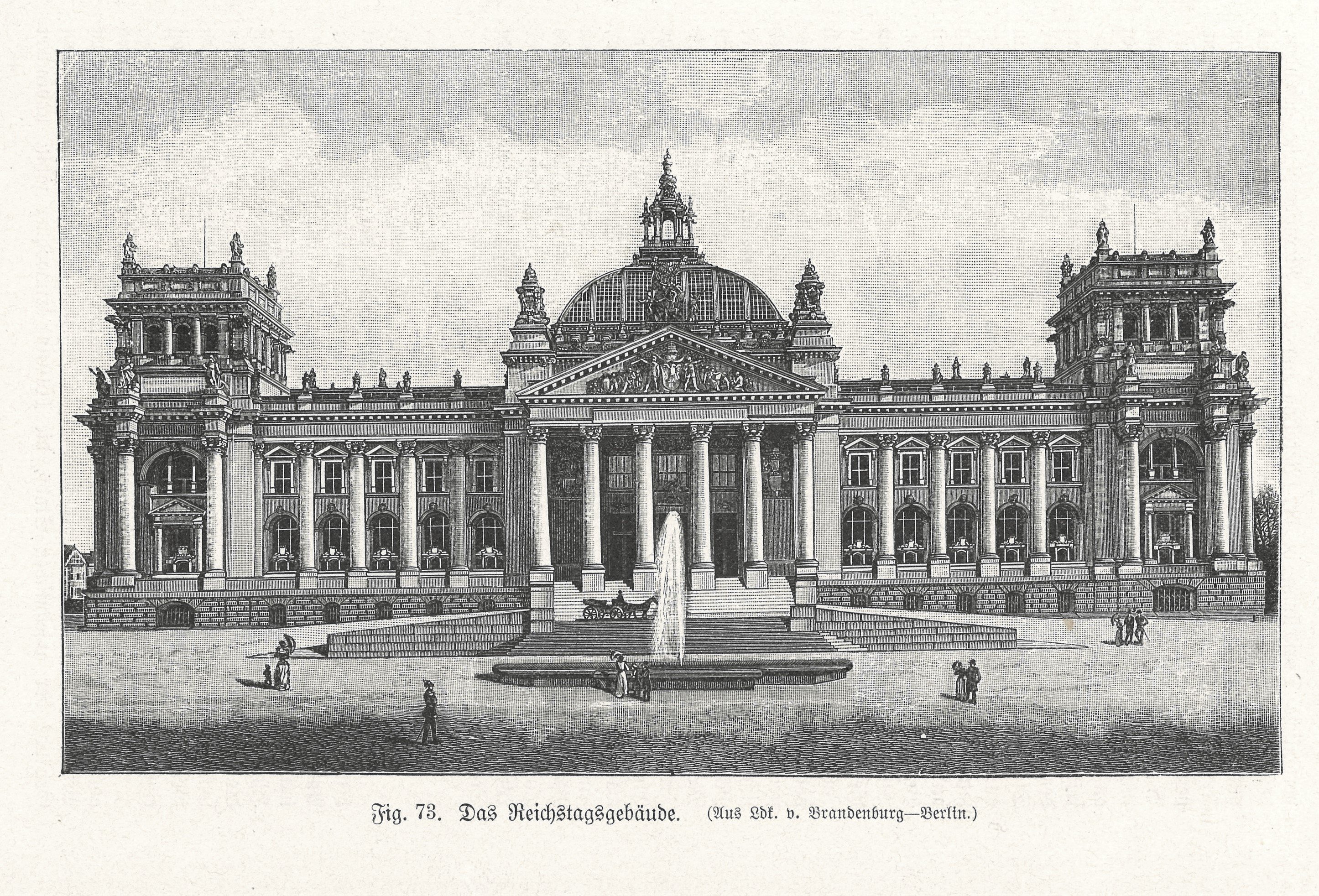 Berlin-Mitte: Reichstagsgebäude (Landesgeschichtliche Vereinigung für die Mark Brandenburg e.V., Archiv CC BY)