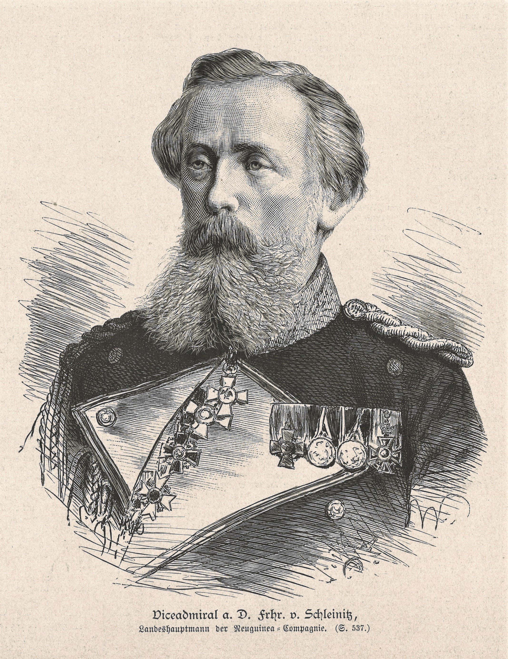 Schleinitz, Georg Frhr. von (1834–1910), Vizeadmiral, Landeshauptmann (Landesgeschichtliche Vereinigung für die Mark Brandenburg e.V., Archiv CC BY)