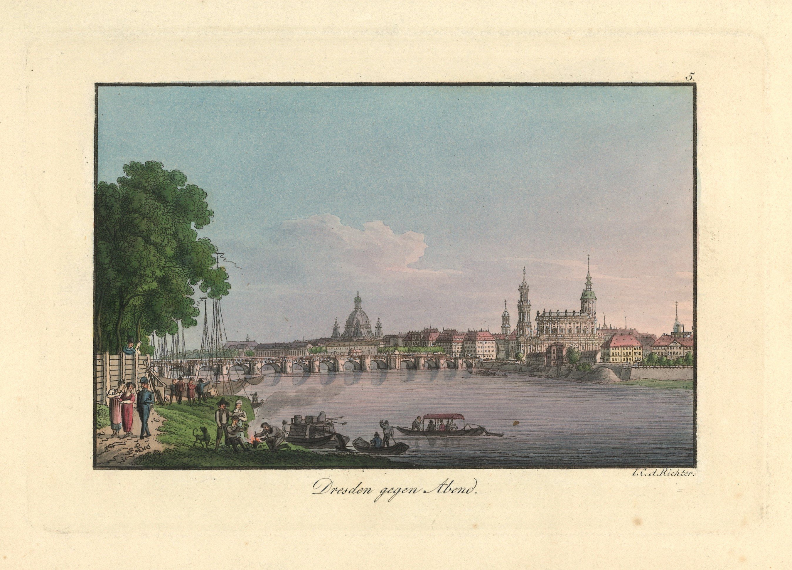 Dresden: Ansicht von Nordwesten (Landesgeschichtliche Vereinigung für die Mark Brandenburg e.V., Archiv CC BY)