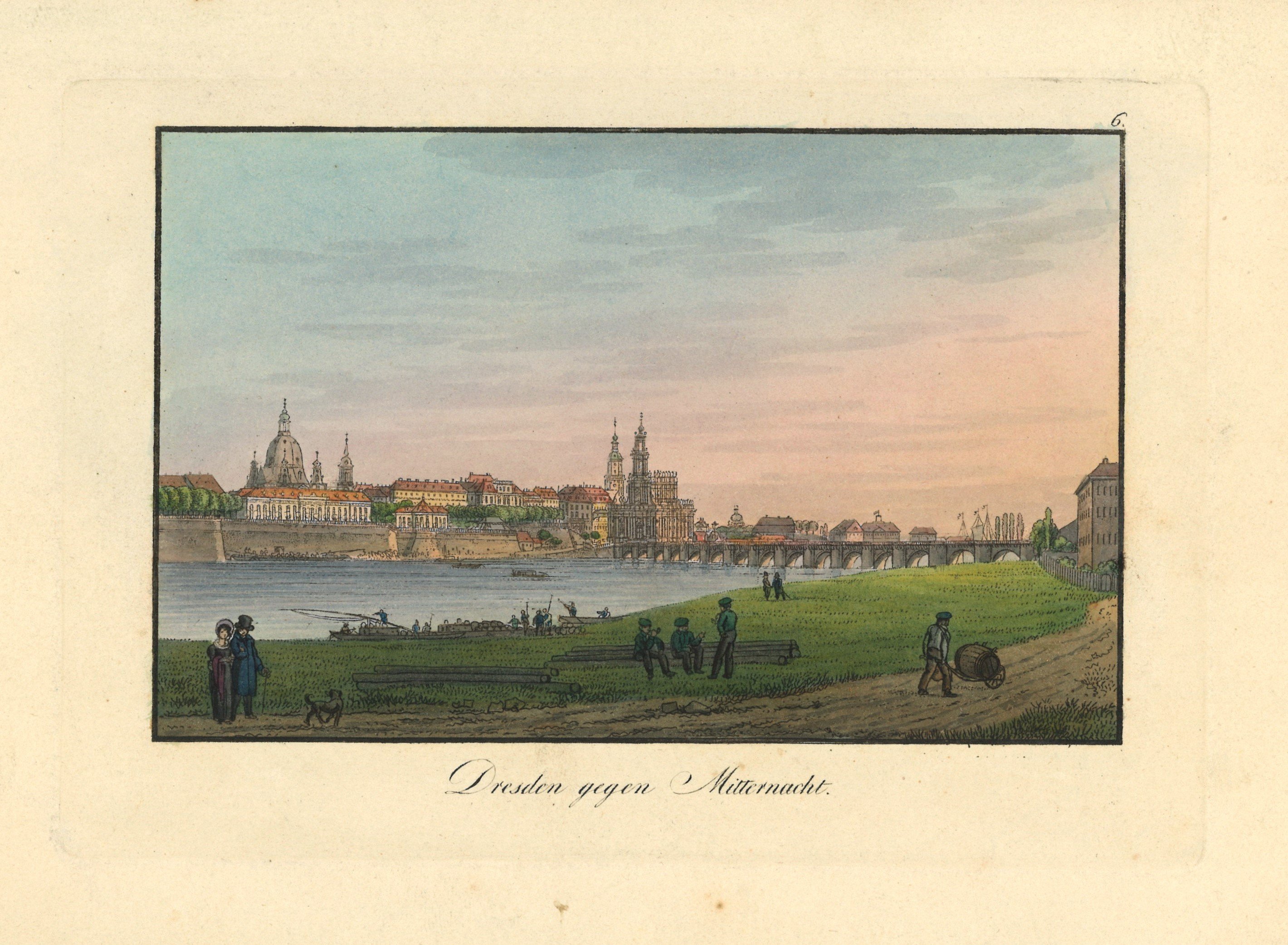 Dresden: Ansicht von Nordosten (Landesgeschichtliche Vereinigung für die Mark Brandenburg e.V., Archiv CC BY)