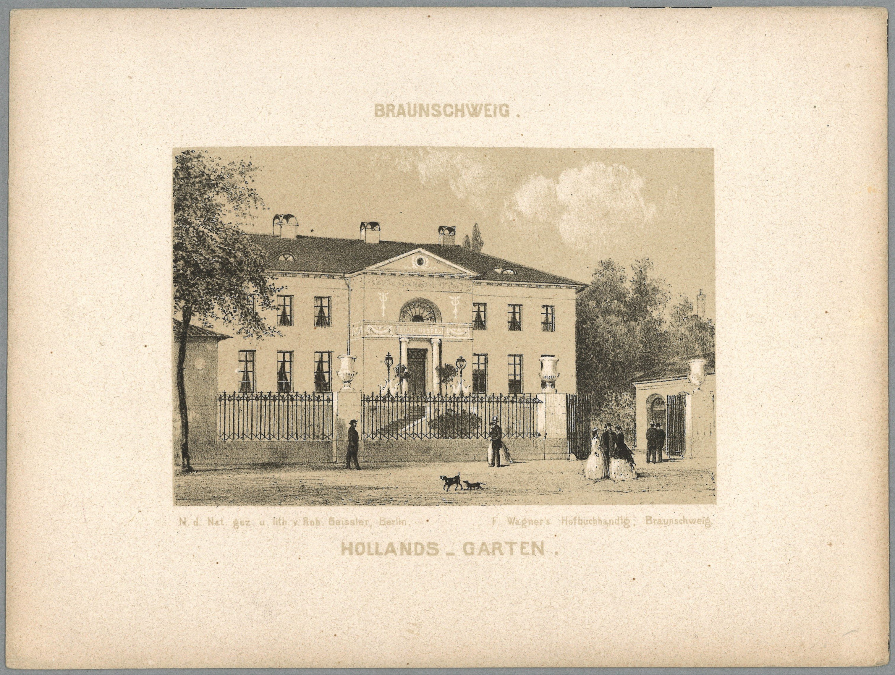 Braunschweig, Lessingplatz: Villa Salve Hospes im Hollandtsgarten (Landesgeschichtliche Vereinigung für die Mark Brandenburg e.V., Archiv CC BY)