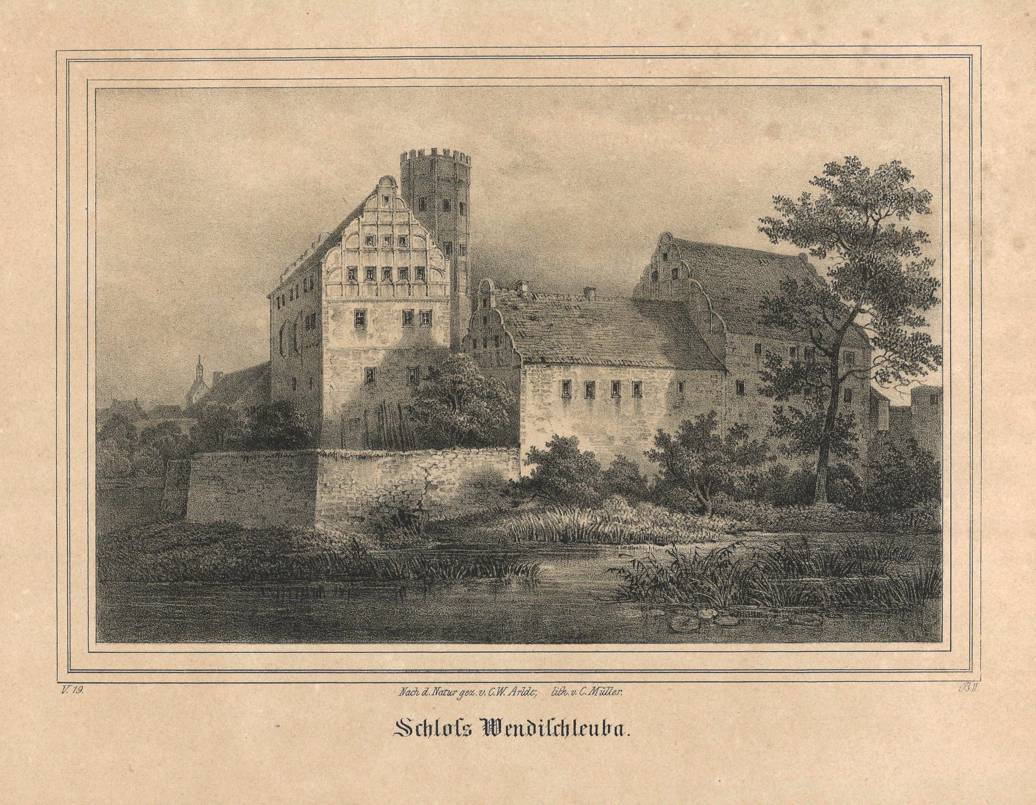 Windischleuba (Thüringen): Schloss (Landesgeschichtliche Vereinigung für die Mark Brandenburg e.V., Archiv CC BY)