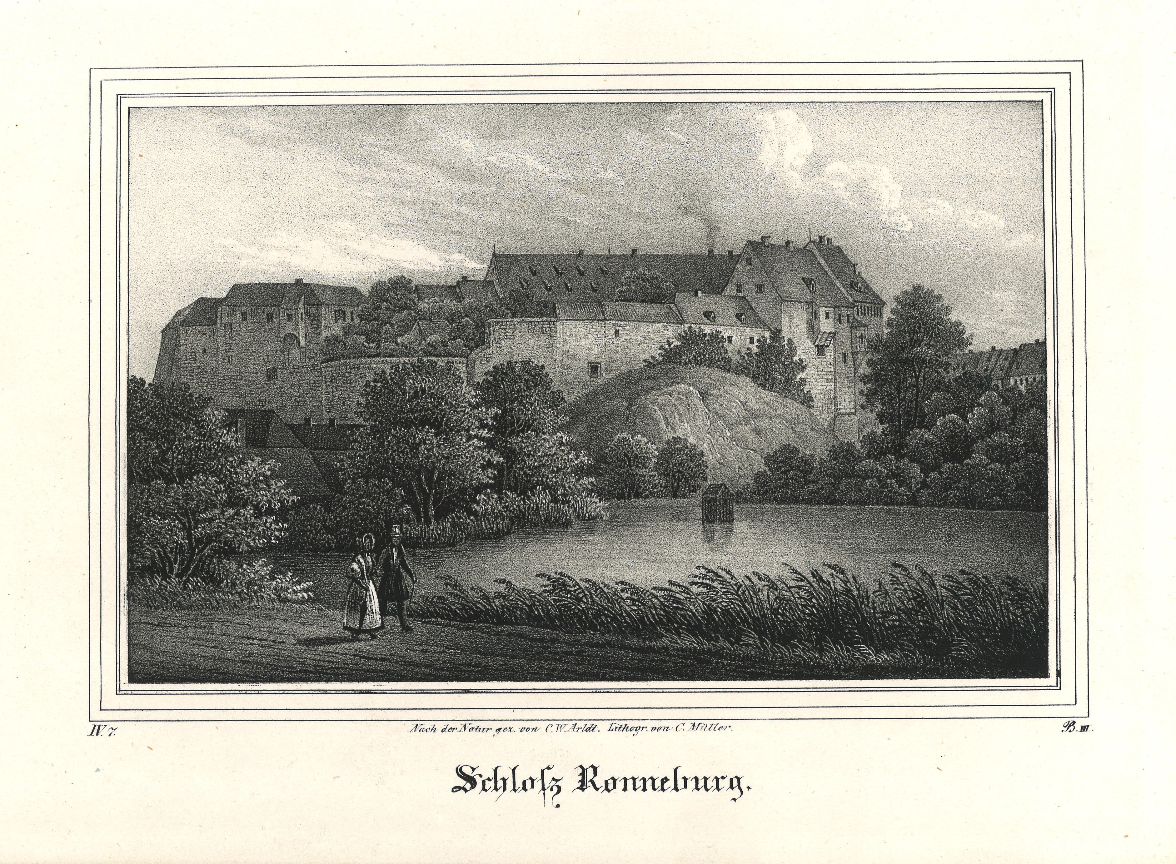 Ronneburg (Thüringen): Schloss Ronneburg (Landesgeschichtliche Vereinigung für die Mark Brandenburg e.V., Archiv CC BY)