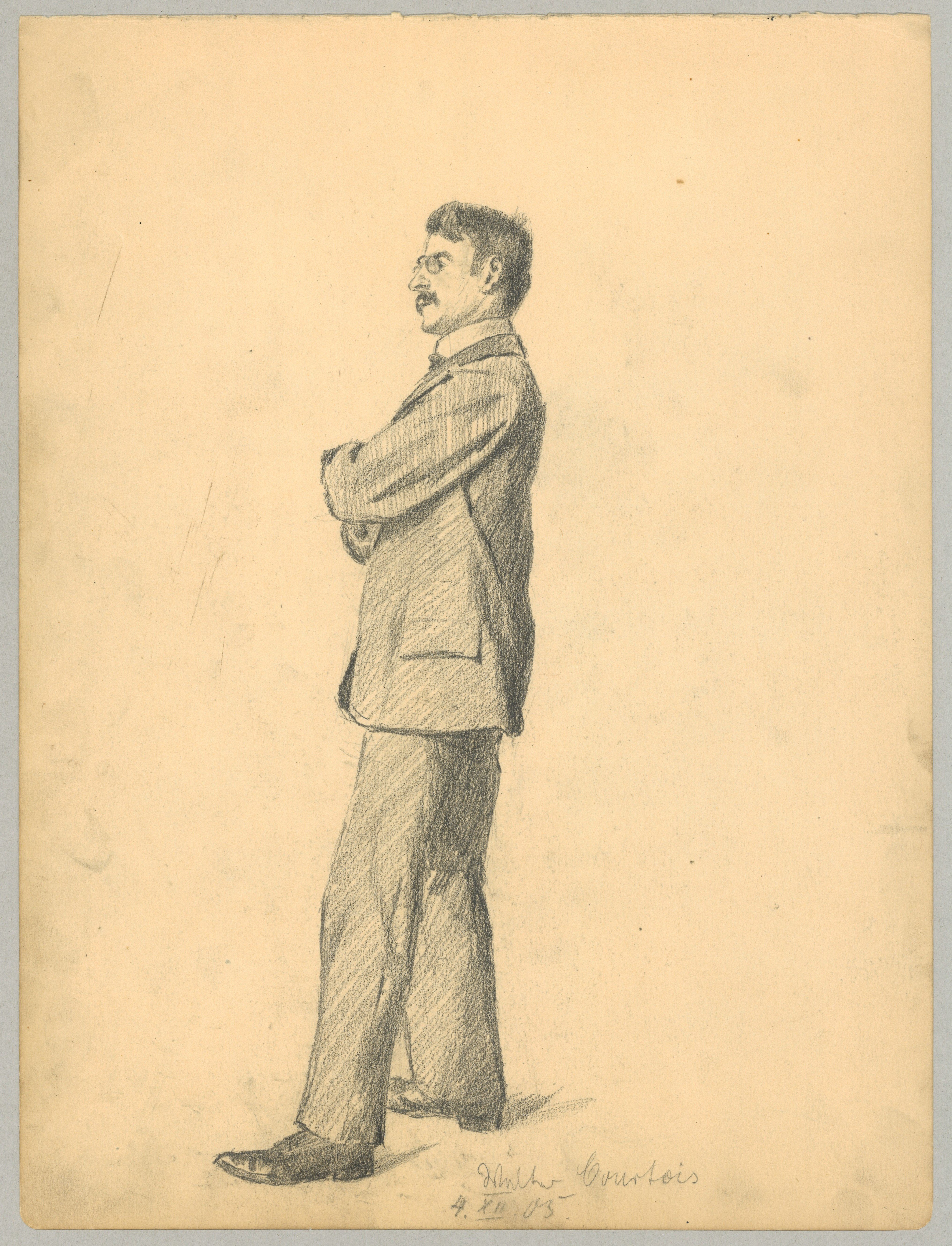 Courtois, Walter (1886–1914), Kunstmaler (Landesgeschichtliche Vereinigung für die Mark Brandenburg e.V., Archiv CC BY)
