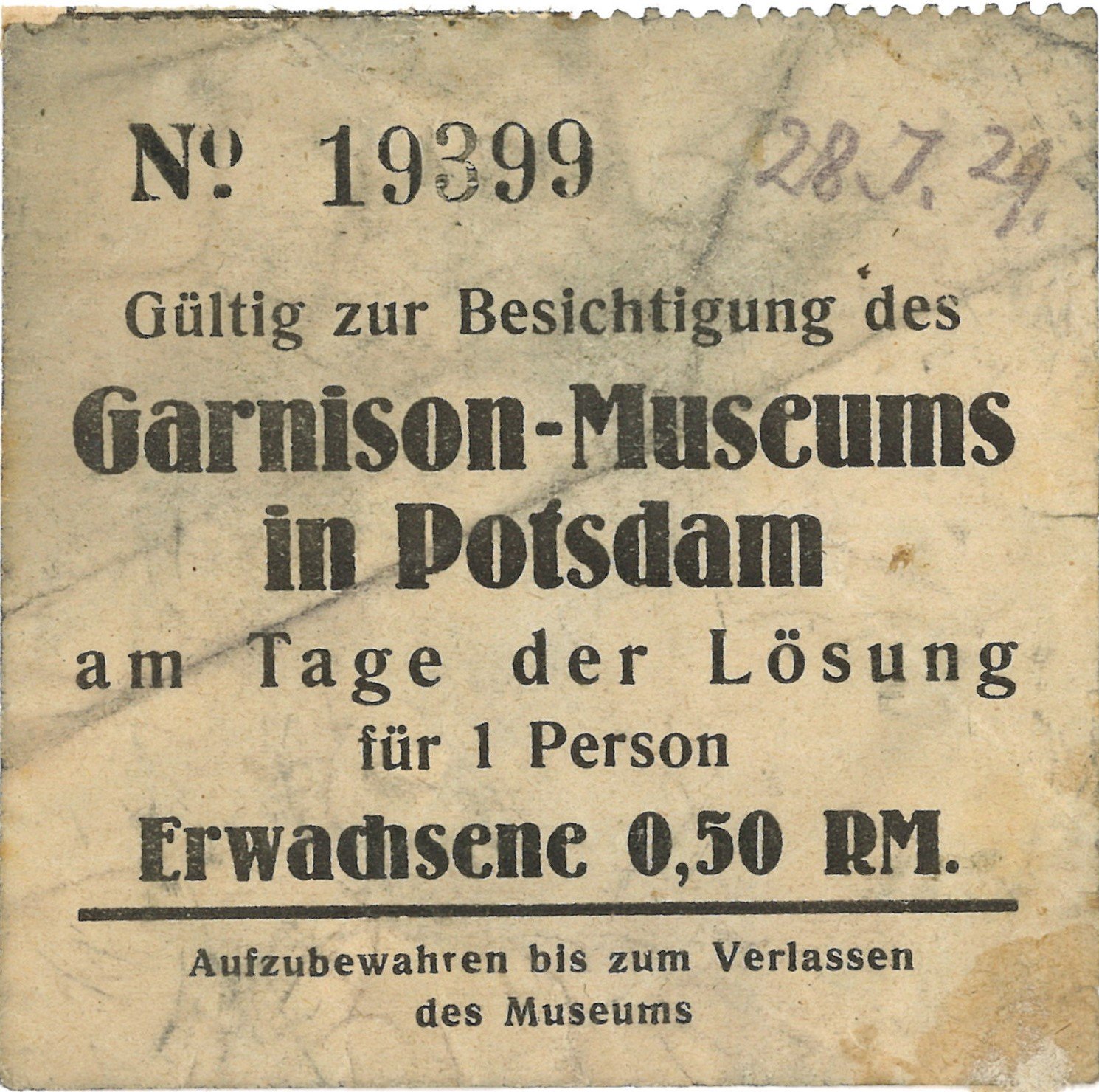 Potsdam: Garnison-Museum (Landesgeschichtliche Vereinigung für die Mark Brandenburg e.V., Archiv CC BY)