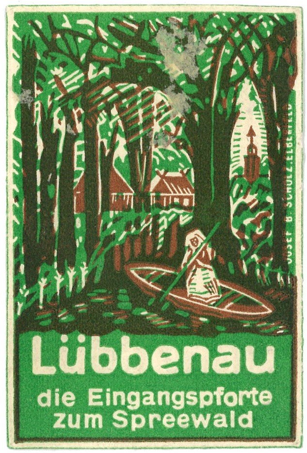 Lübbenau: Fremdenverkehrswerbung (Landesgeschichtliche Vereinigung für die Mark Brandenburg e.V., Archiv CC BY)