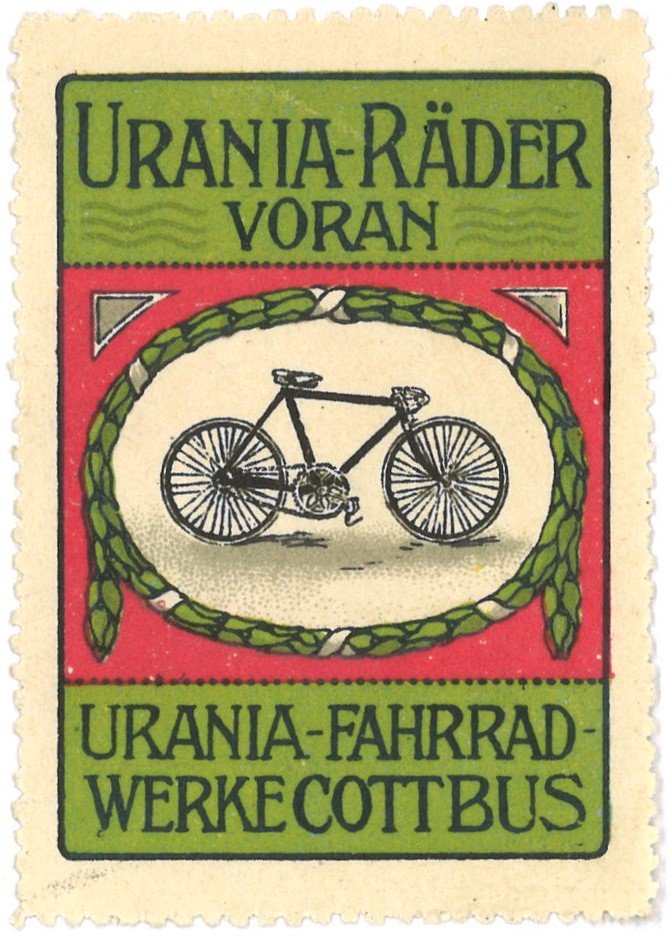 Cottbus: Urania-Fahrrad-Werke (Landesgeschichtliche Vereinigung für die Mark Brandenburg e.V., Archiv CC BY)