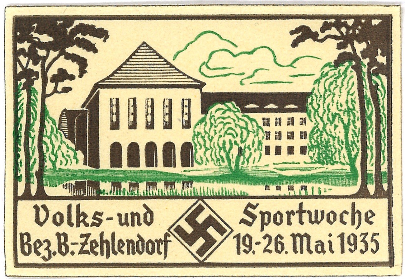 Berlin-Zehlendorf (Bezirk): Volks- und Sportwoche 1935 (Landesgeschichtliche Vereinigung für die Mark Brandenburg e.V., Archiv CC BY)