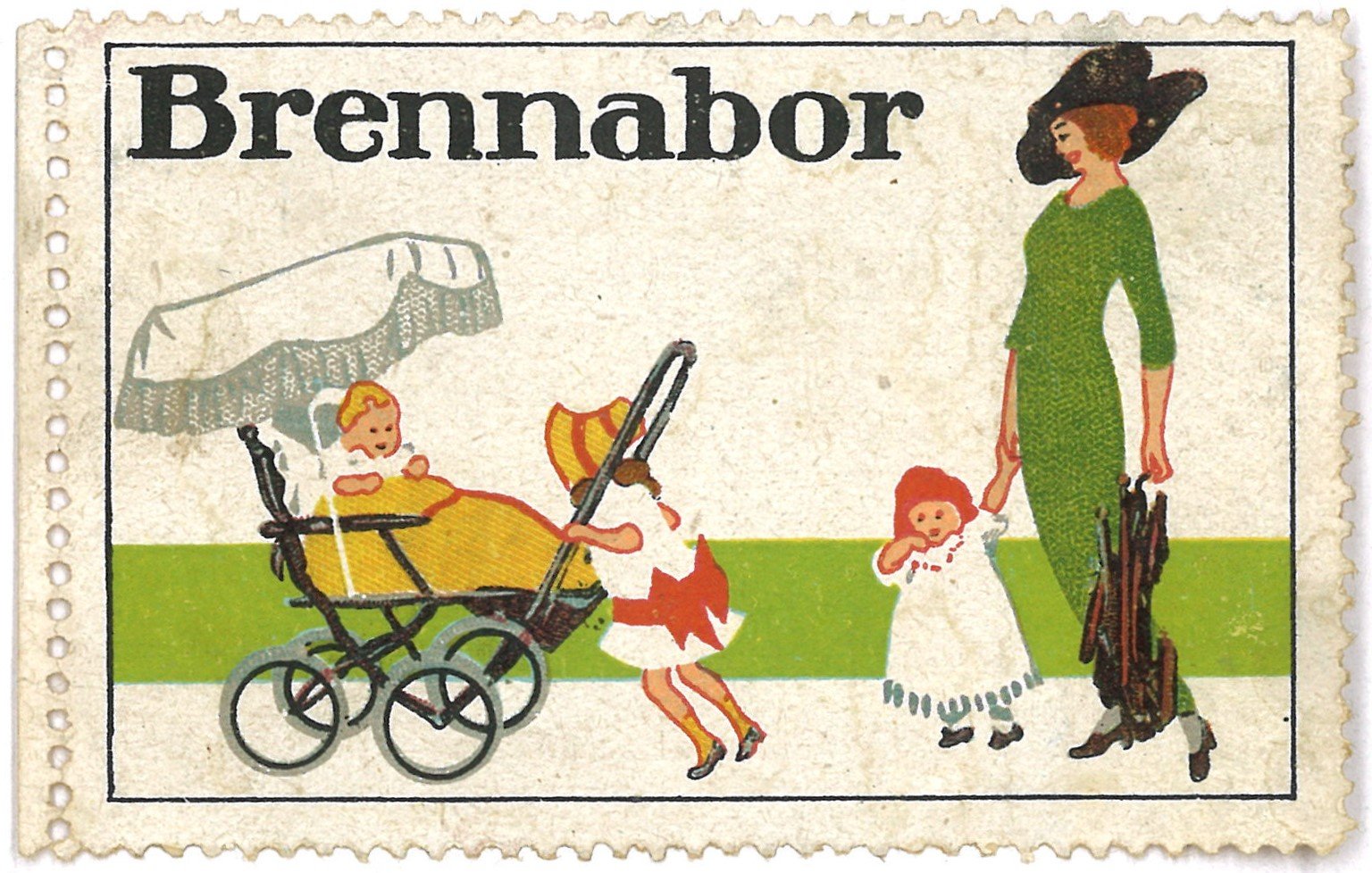 Brandenburg an der Havel: Brennabor-Kinderwagen (Landesgeschichtliche Vereinigung für die Mark Brandenburg e.V., Archiv CC BY)