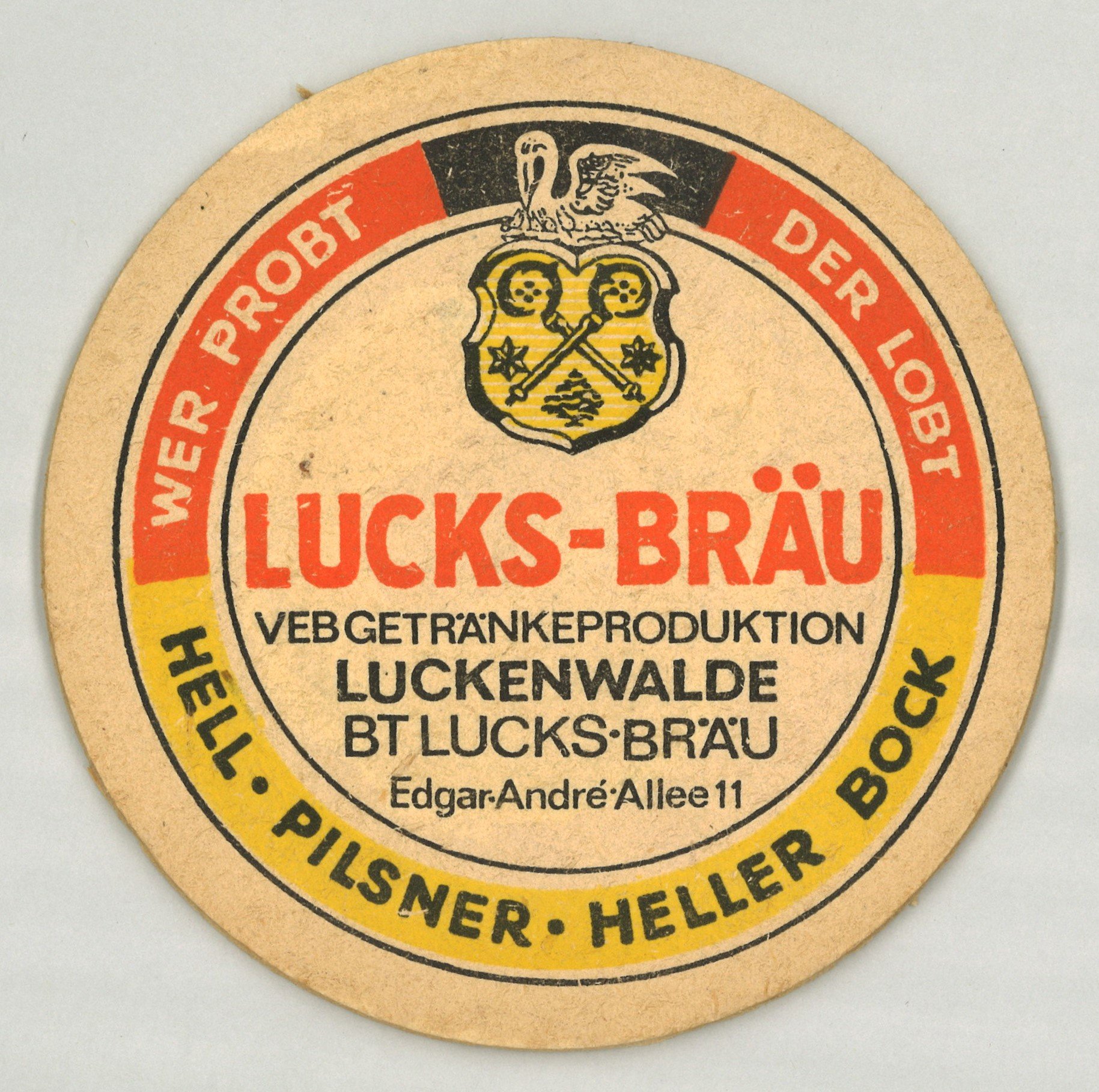 Luckenwale: VEB Getränkeproduktion Luckenwalde, Betriebsteil Lucks-Bräu (Landesgeschichtliche Vereinigung für die Mark Brandenburg e.V., Archiv CC BY)