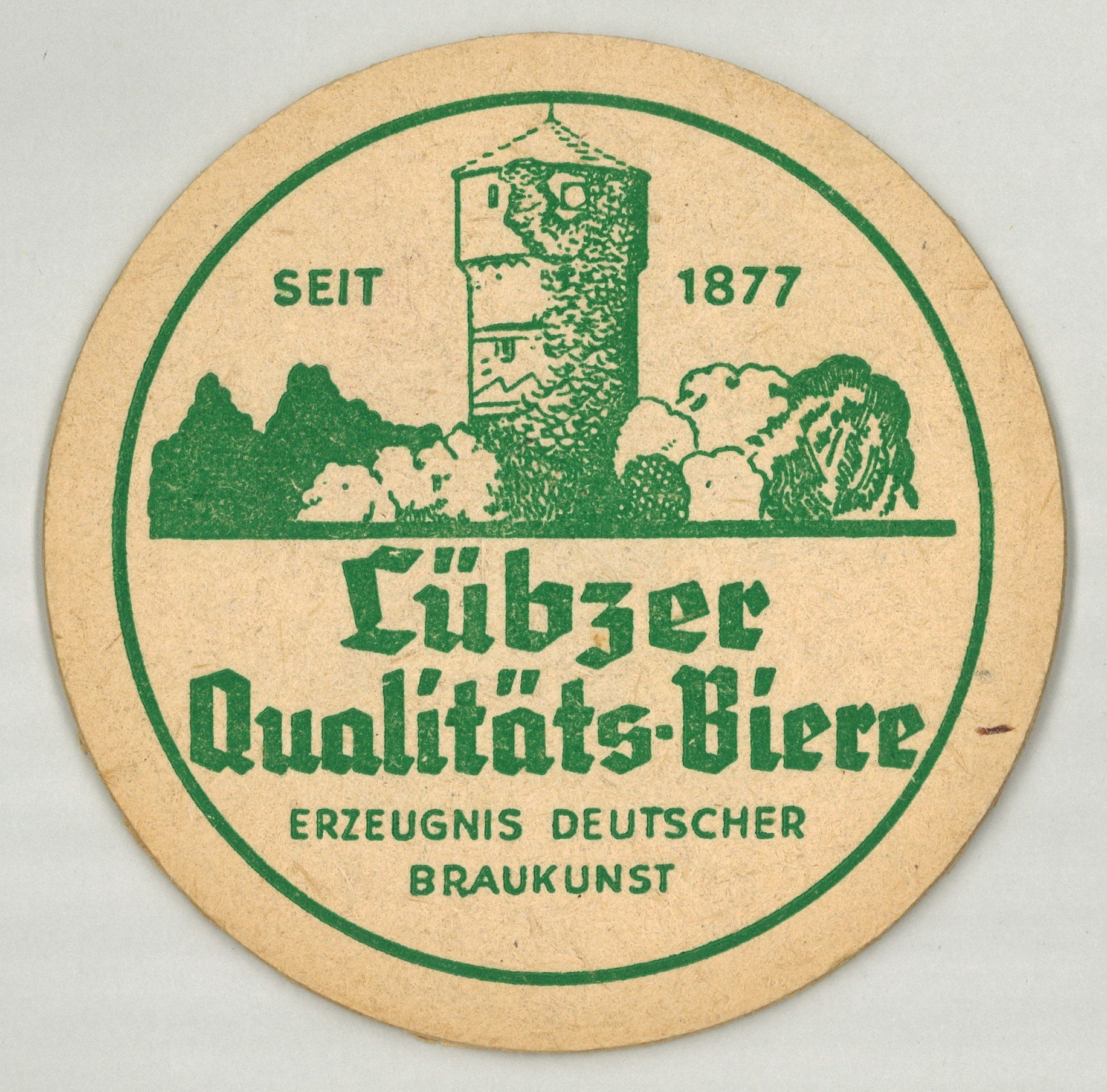 Lübz: Lübzer Qualitäts-Biere (Landesgeschichtliche Vereinigung für die Mark Brandenburg e.V., Archiv CC BY)