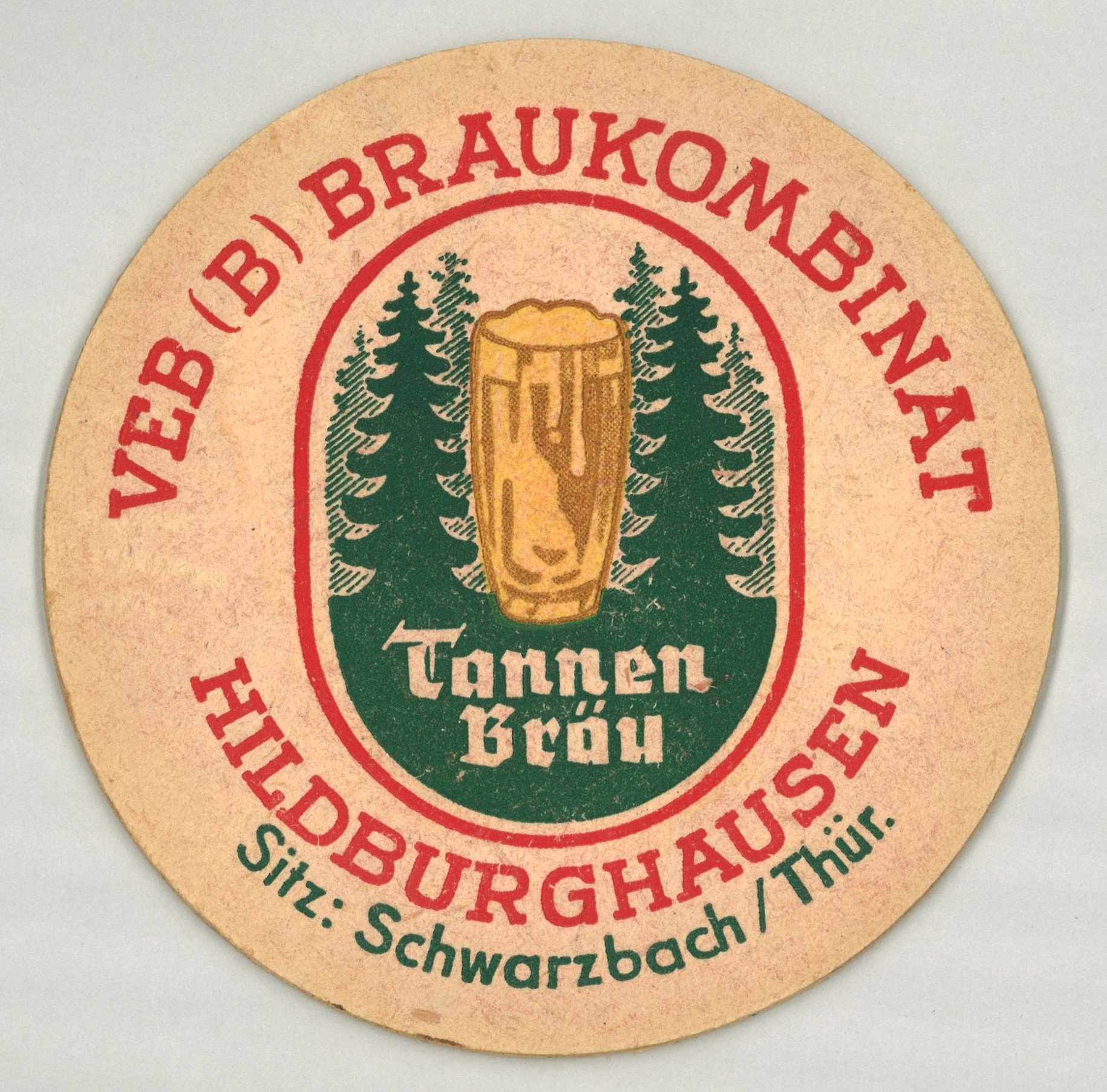 Schwarzbach (Thüringen): VEB (B) Braukombinat Hildburghausen, Sitz: Schwarzbach (Thüringen) (Landesgeschichtliche Vereinigung für die Mark Brandenburg e.V., Archiv CC BY)