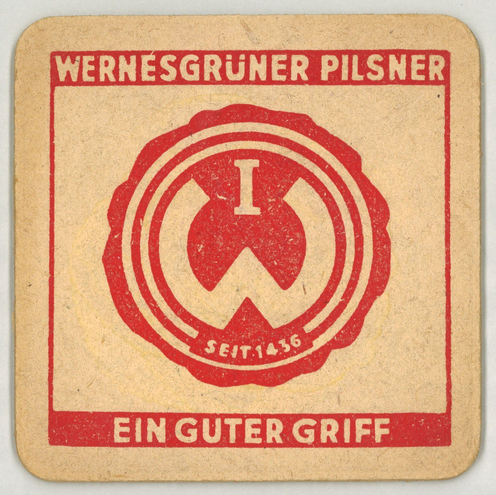 Wernesgrün: Wernesgrüner Pilsner (Landesgeschichtliche Vereinigung für die Mark Brandenburg e.V., Archiv CC BY)
