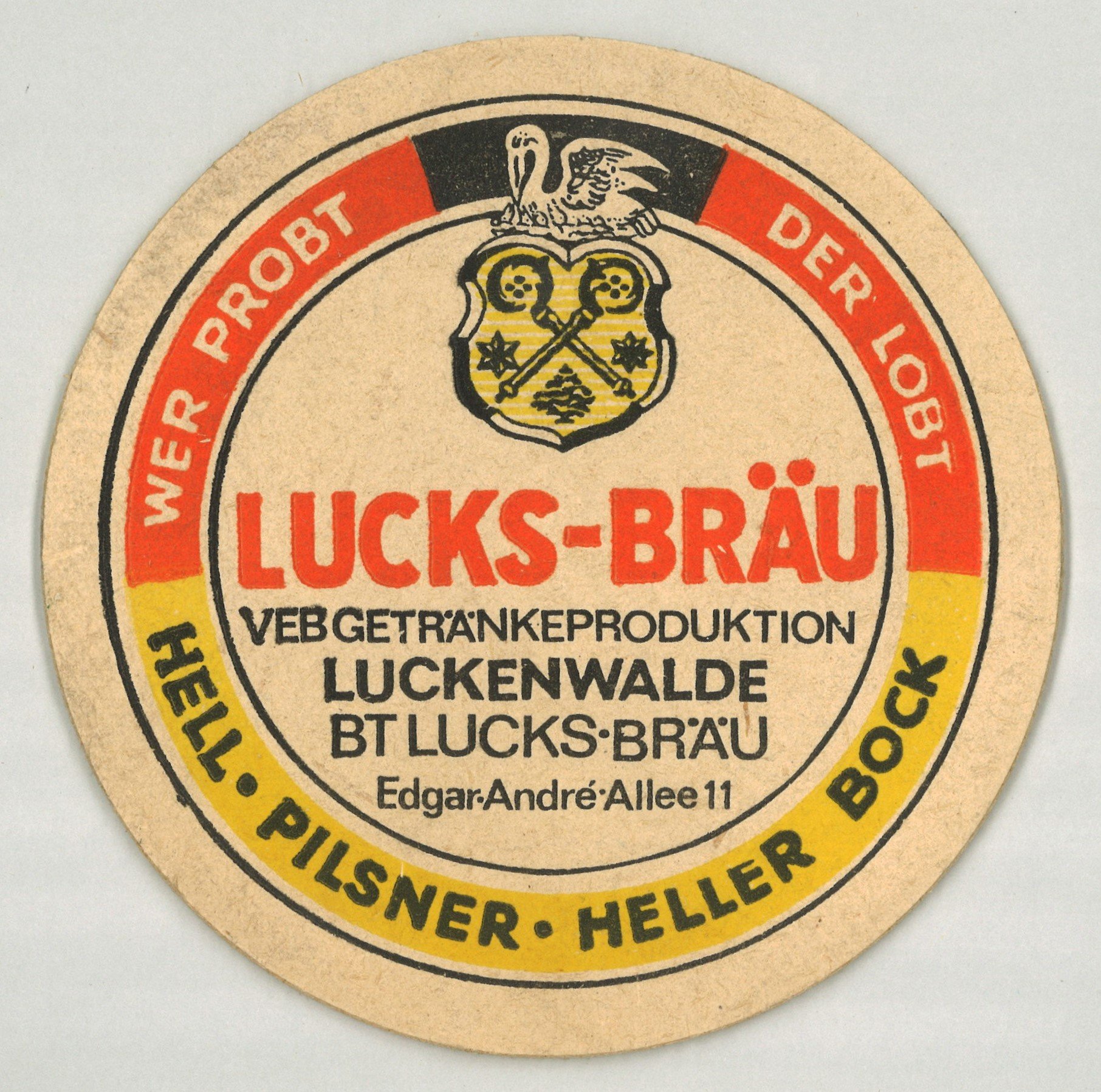 Luckenwale: VEB Getränkeproduktion Luckenwalde, Betriebsteil Lucks-Bräu (Landesgeschichtliche Vereinigung für die Mark Brandenburg e.V., Archiv CC BY)