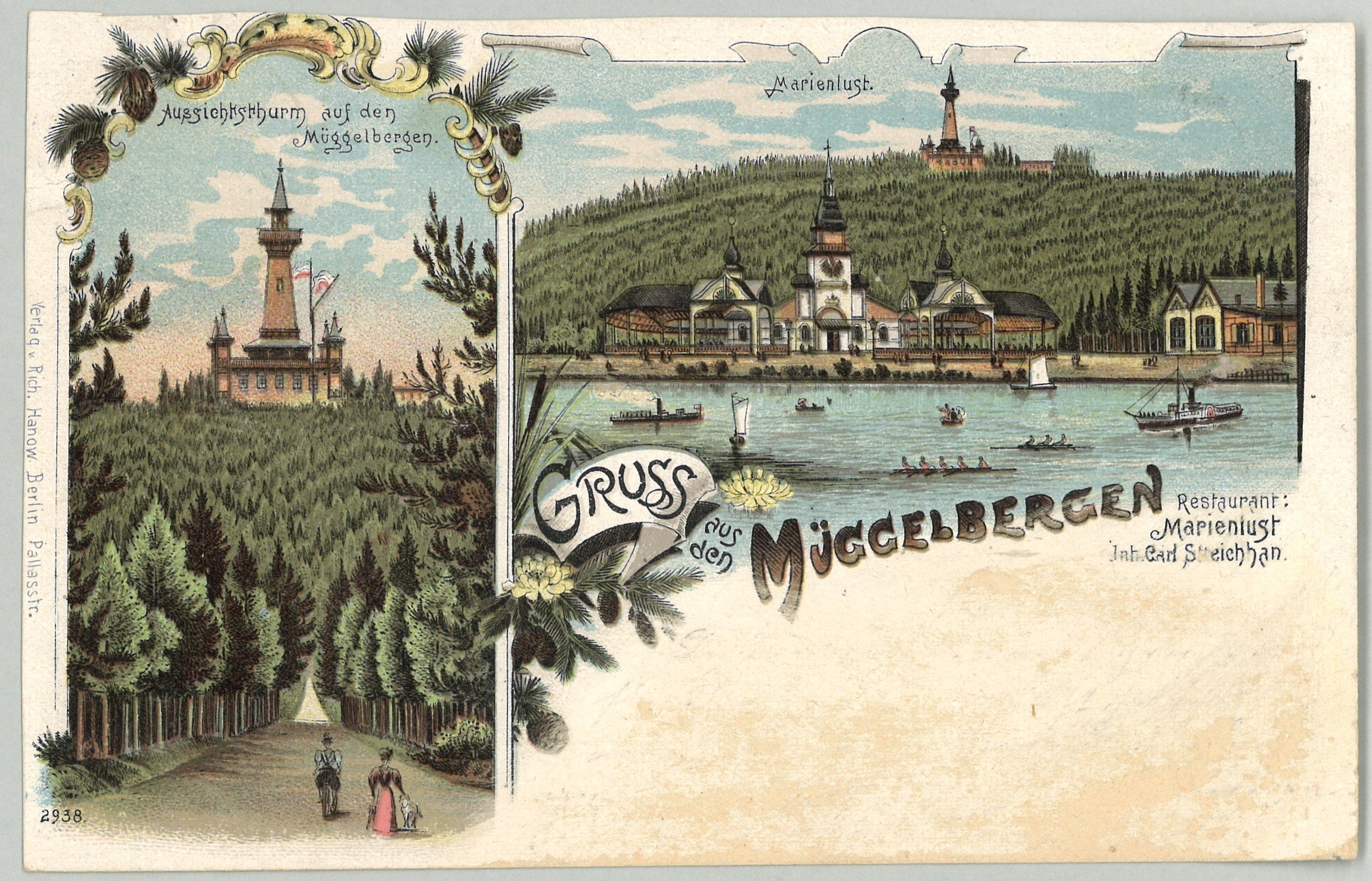 Berlin-Köpenick: Müggelberge (Landesgeschichtliche Vereinigung für die Mark Brandenburg e.V., Archiv CC BY)