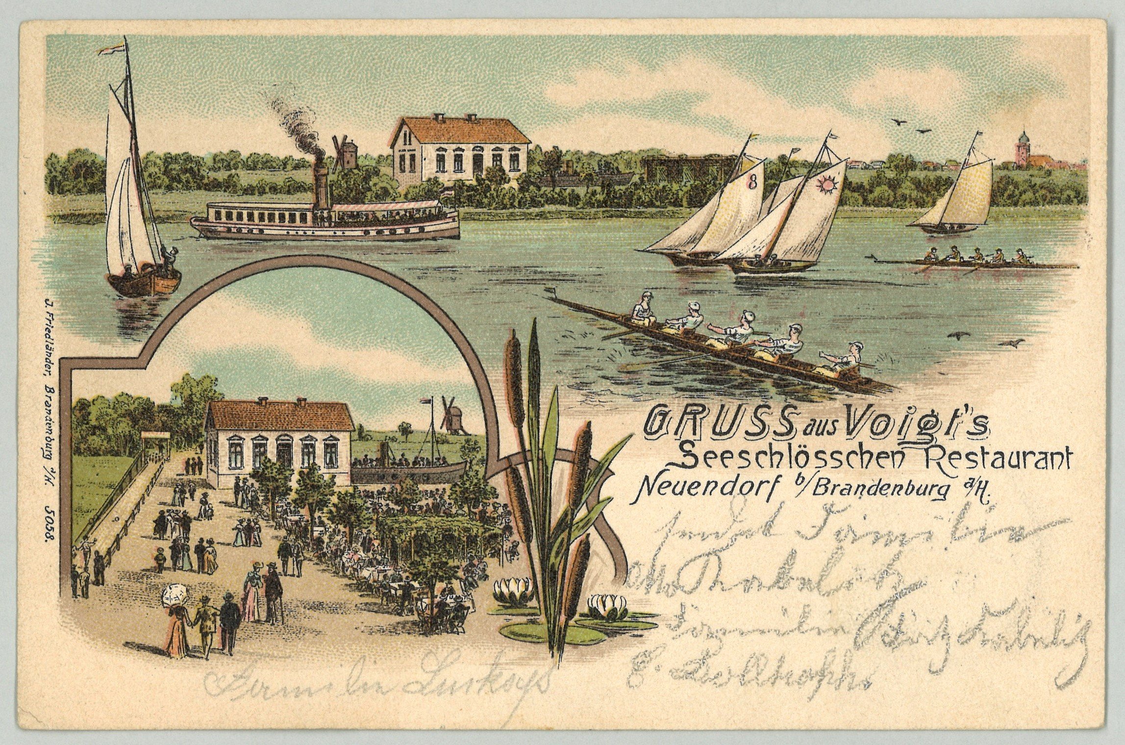 Neuendorf bei Brandenburg an der Havel: Zwei Ansichten (Landesgeschichtliche Vereinigung für die Mark Brandenburg e.V., Archiv CC BY)