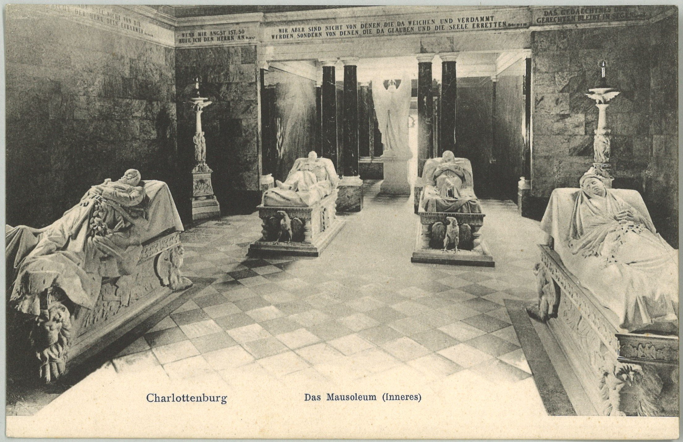 Berlin-Charlottenburg: Mausoleum im Schlosspark, Inneres (Landesgeschichtliche Vereinigung für die Mark Brandenburg e.V., Archiv CC BY)