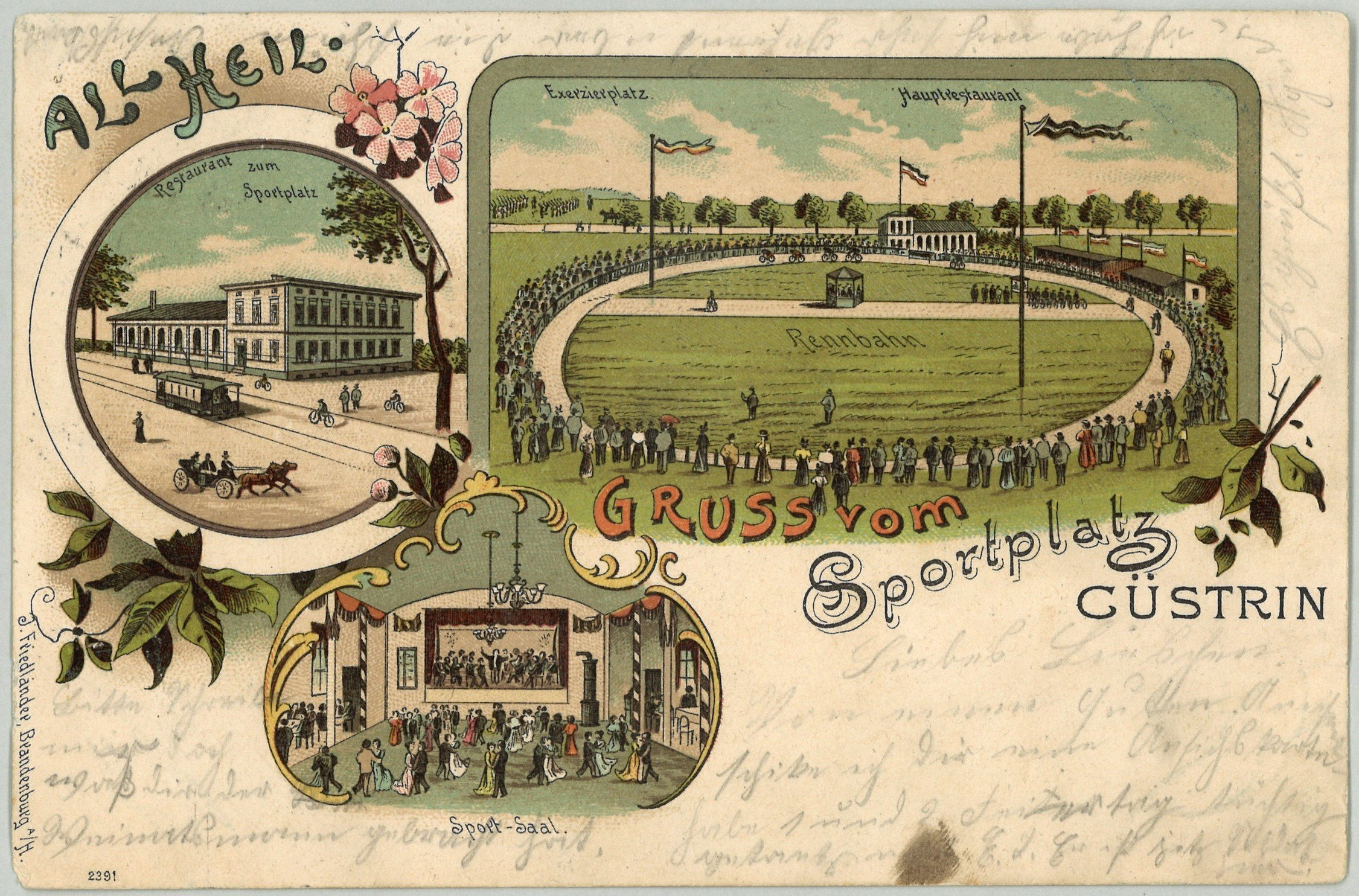 Küstrin [Kostrzyn nad Odrą]: Sportplatz (Landesgeschichtliche Vereinigung für die Mark Brandenburg e.V., Archiv CC BY)