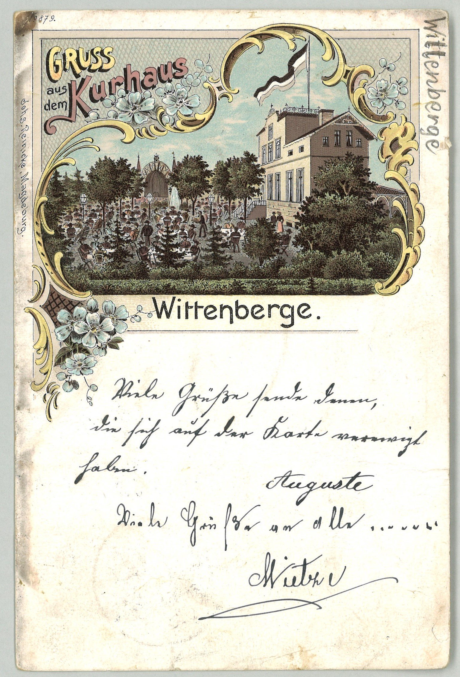 Wittenberge: Kurhaus (Landesgeschichtliche Vereinigung für die Mark Brandenburg e.V., Archiv CC BY)