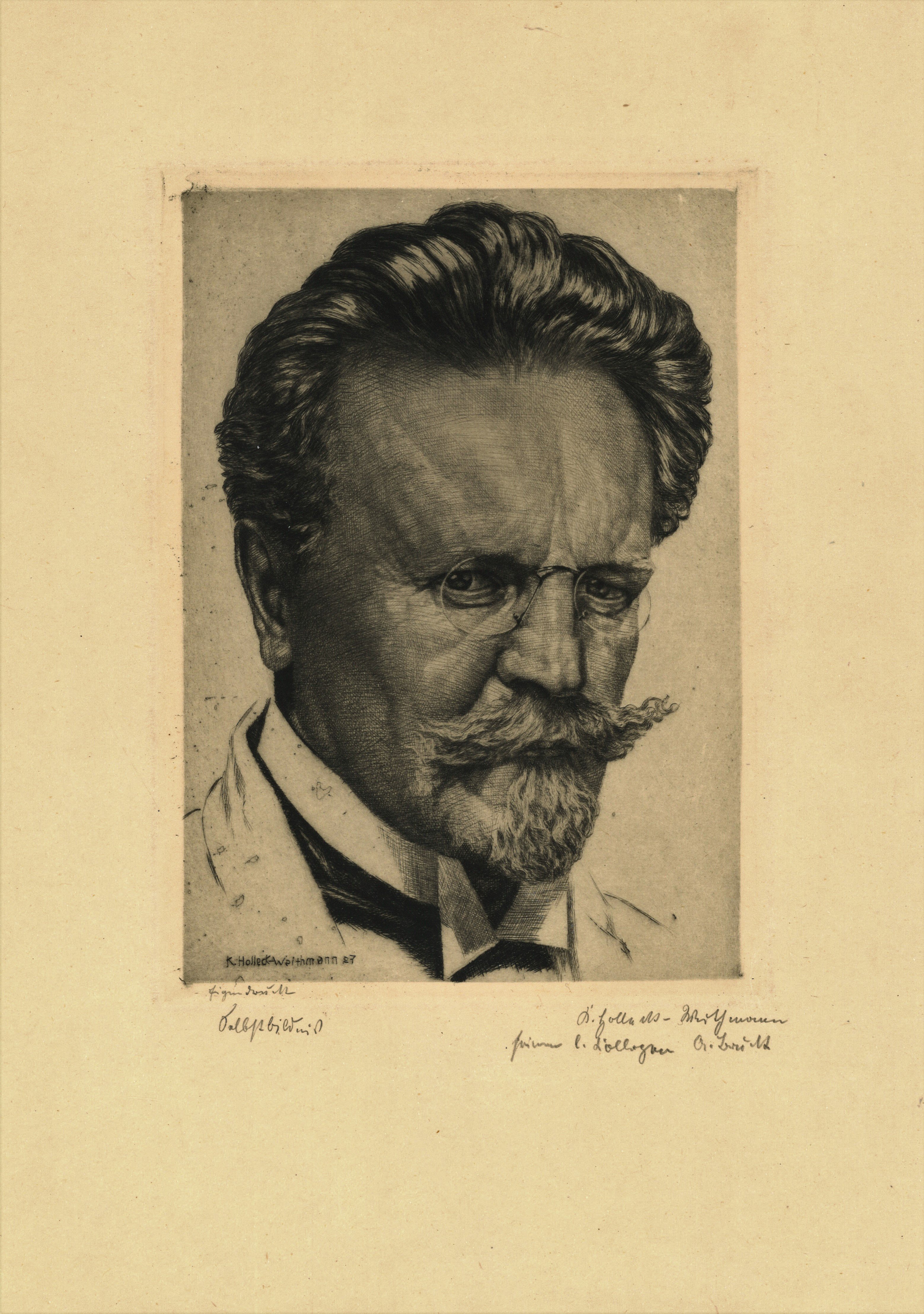 Holleck-Weithmann, Karl (1872–1955), Maler und Graphiker in Berlin (Landesgeschichtliche Vereinigung für die Mark Brandenburg e.V., Archiv CC BY)