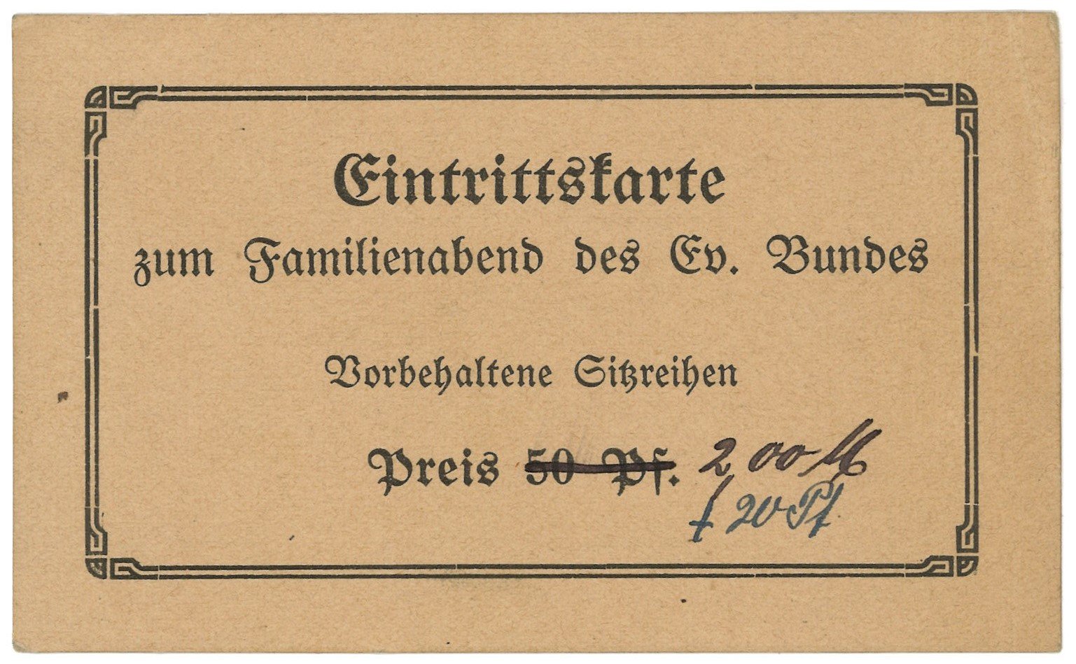 Familienabend des Evangelischen Bundes (Potsdam, um 1920?) (Landesgeschichtliche Vereinigung für die Mark Brandenburg e.V., Archiv CC BY)