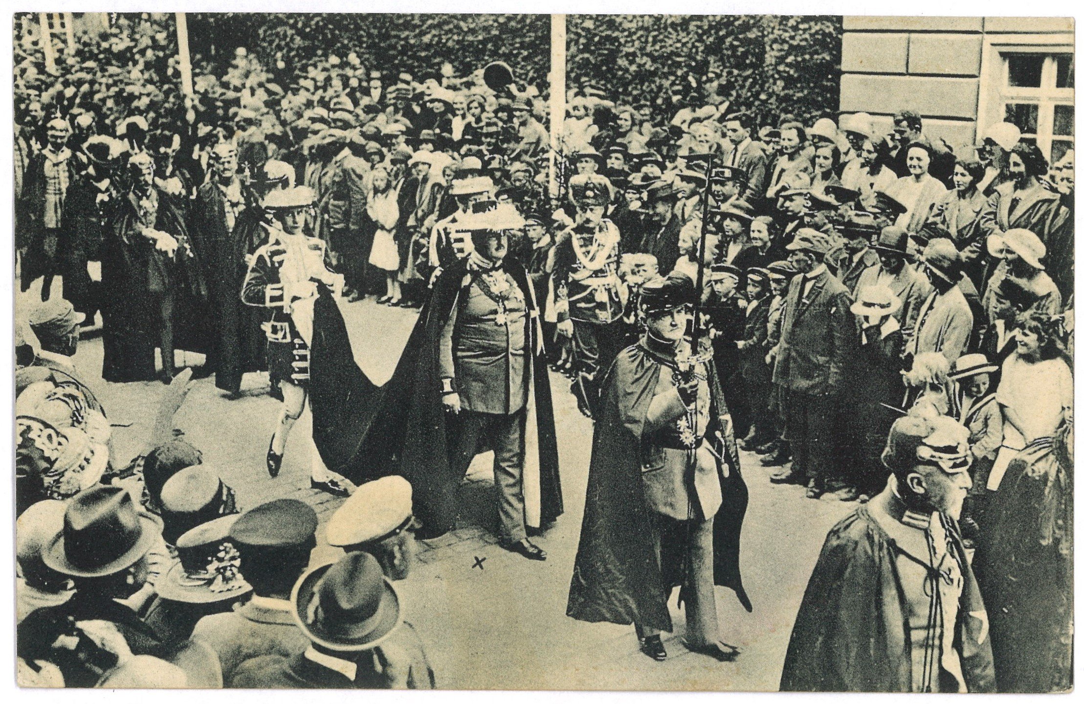Sonnenburg [Słońsk]: Ritterschlagfest des Johanniterordens (um 1907/14) (Landesgeschichtliche Vereinigung für die Mark Brandenburg e.V., Archiv CC BY)