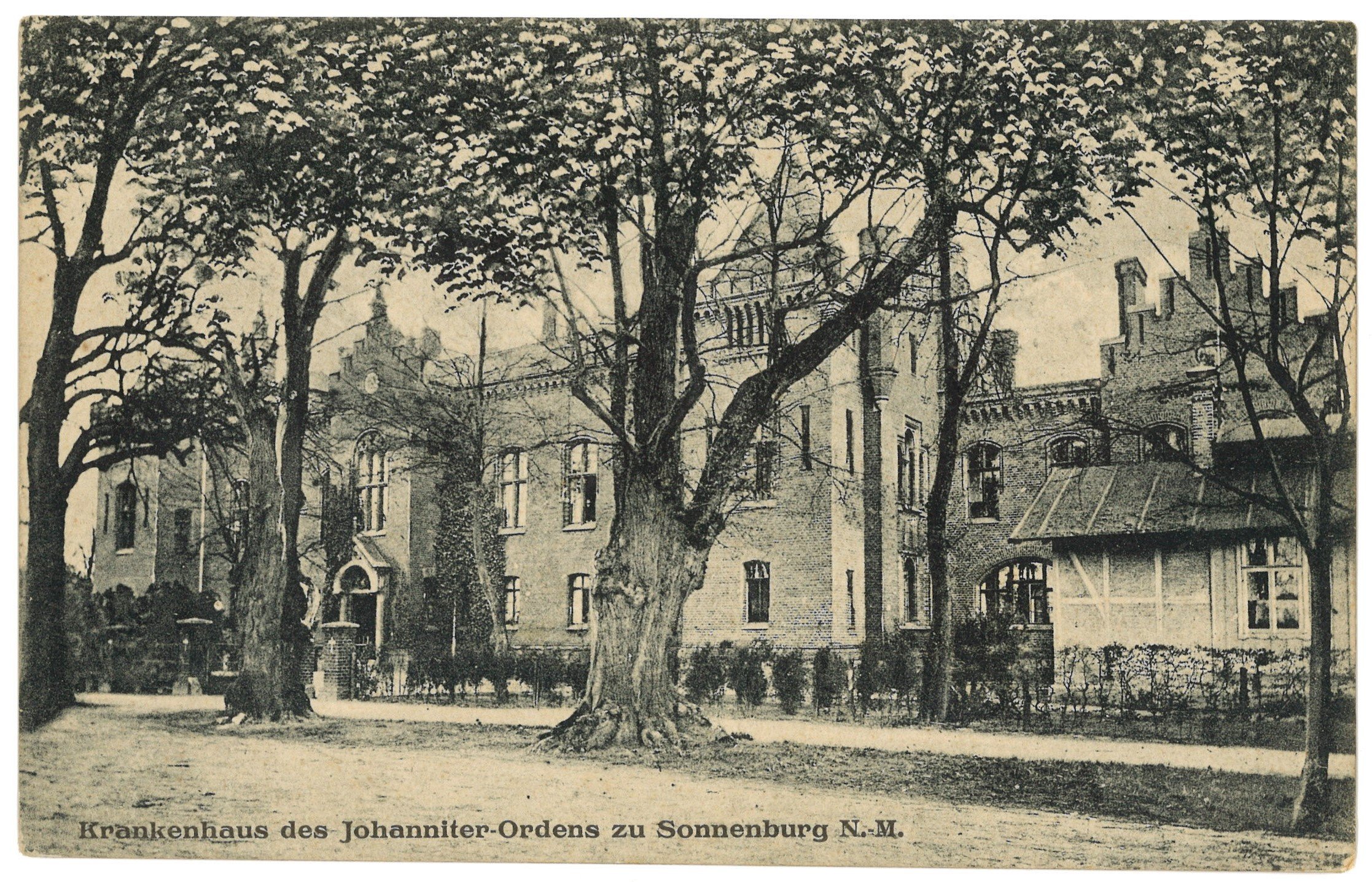 Sonnenburg (Neumark) [Słońsk]: Johanniterordens-Krankenhaus (Landesgeschichtliche Vereinigung für die Mark Brandenburg e.V., Archiv CC BY)