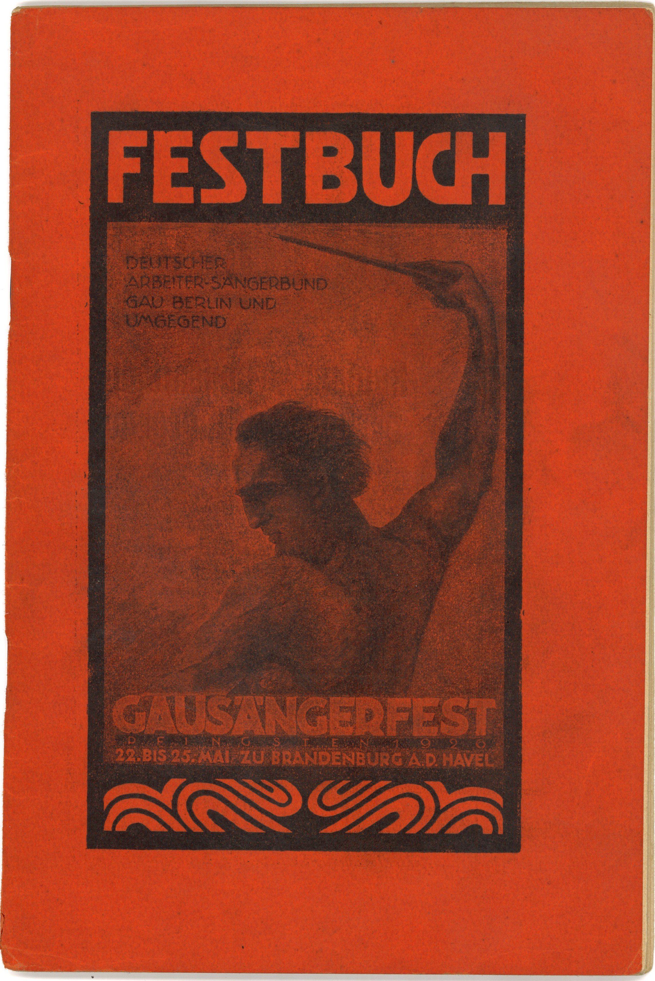 Festbuch zum Gausängerfest Pfingsten 1926 in Brandenburg (Havel) (Landesgeschichtliche Vereinigung für die Mark Brandenburg e.V., Archiv CC BY)